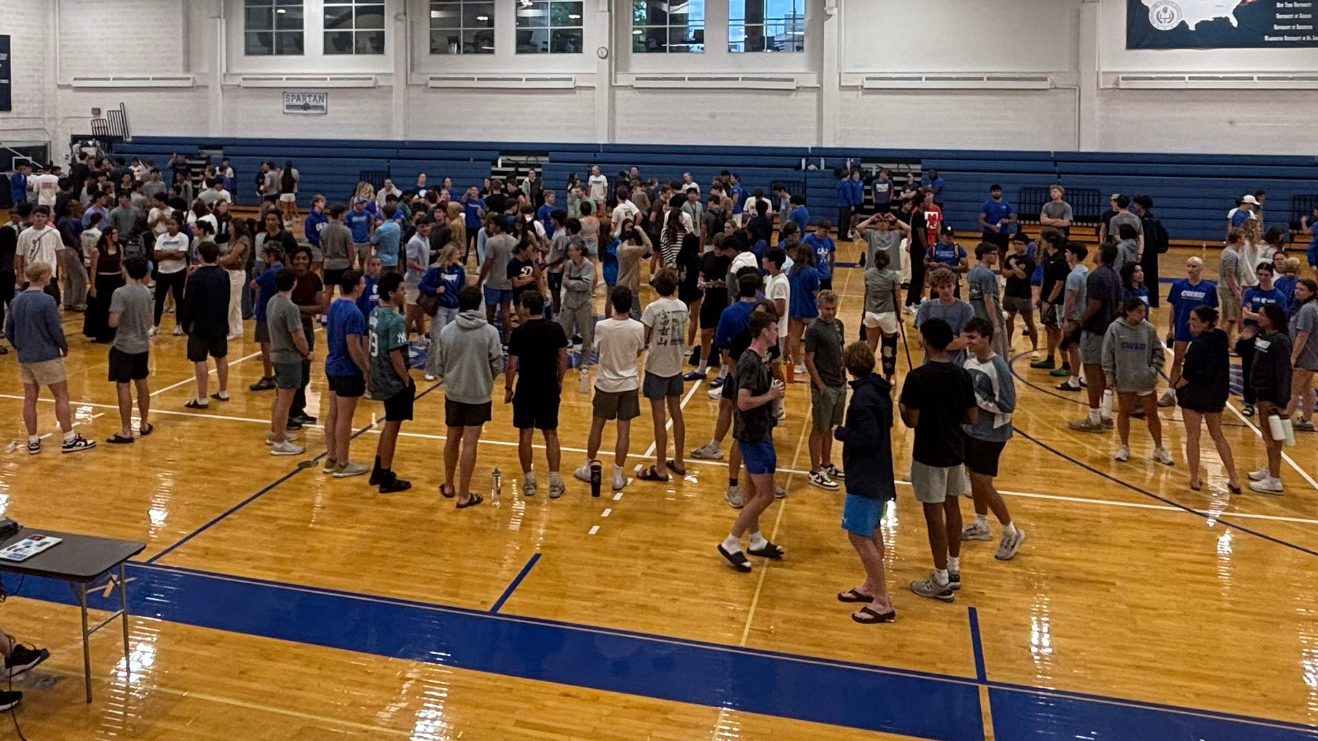 Student-athletes gathering at the 2026 CASA Welcome Back Bash