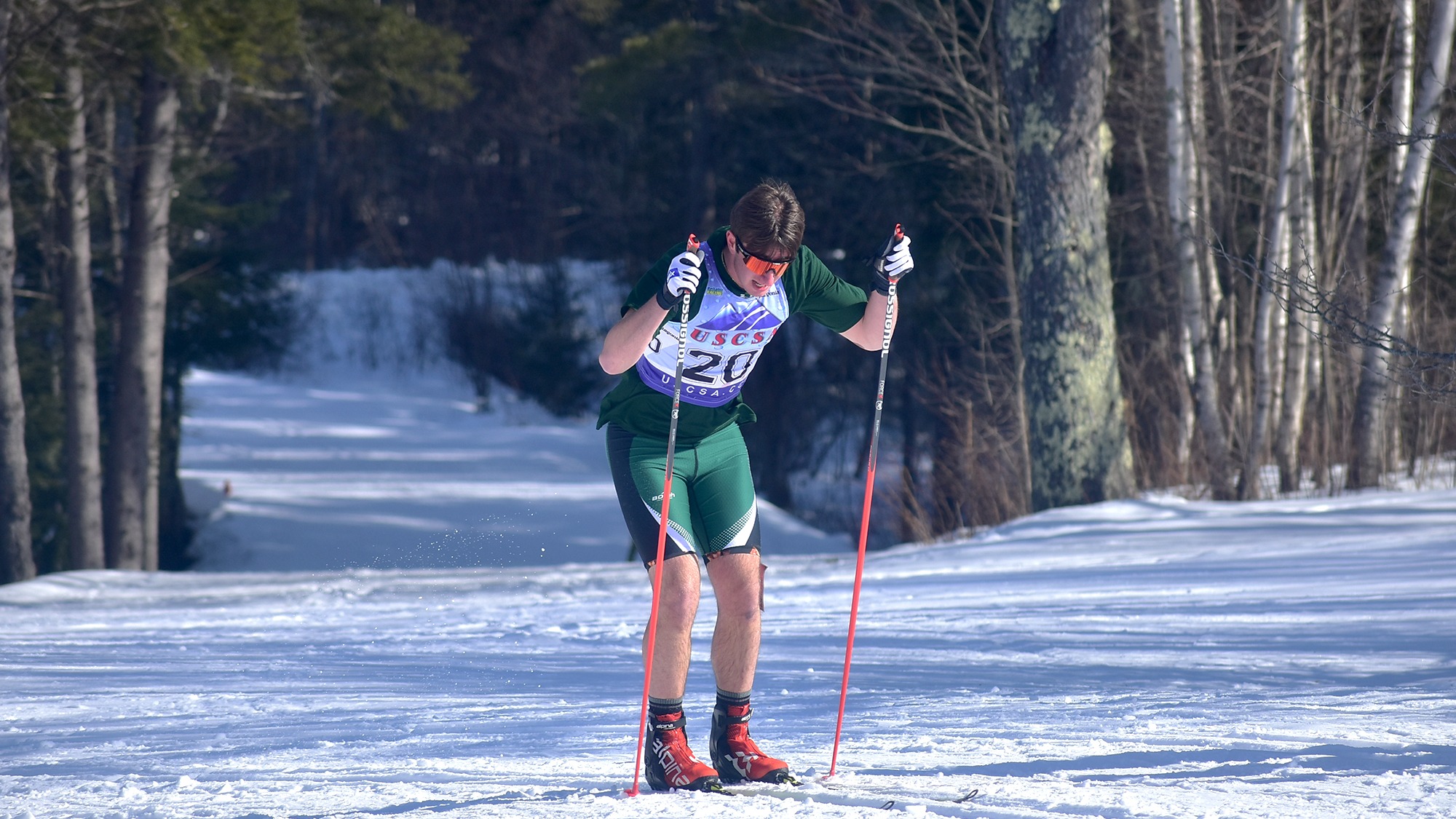 Antonio Mannino skating at the Mansfield Divisionals
