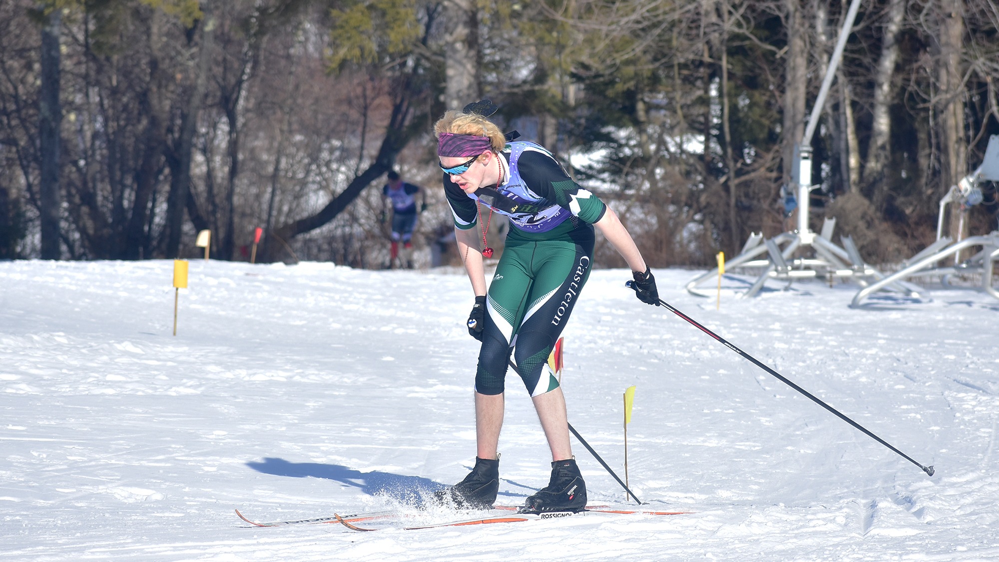 Shawn Allen racing at Mansfield Divisionals