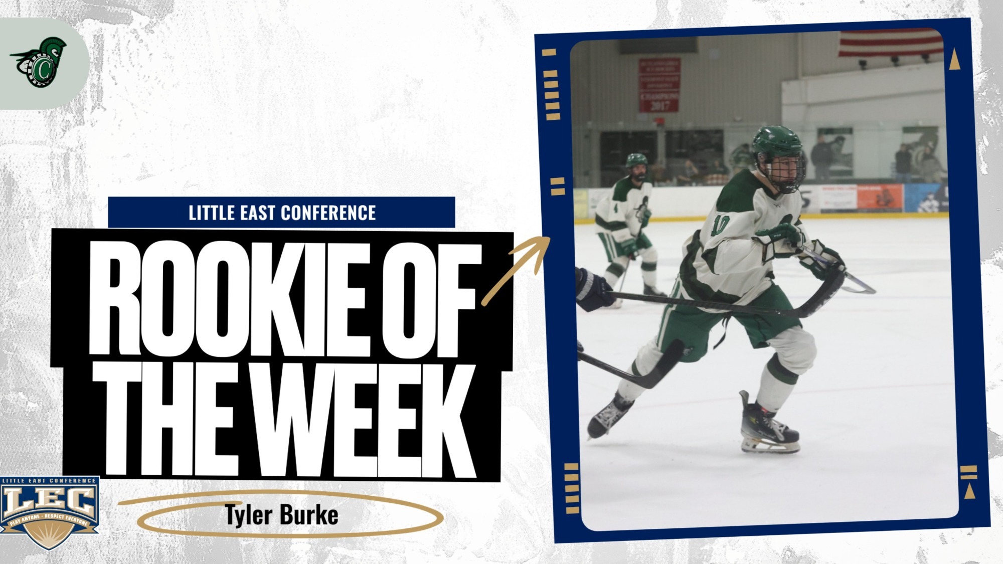 Burke named the LEC Rookie of the Week