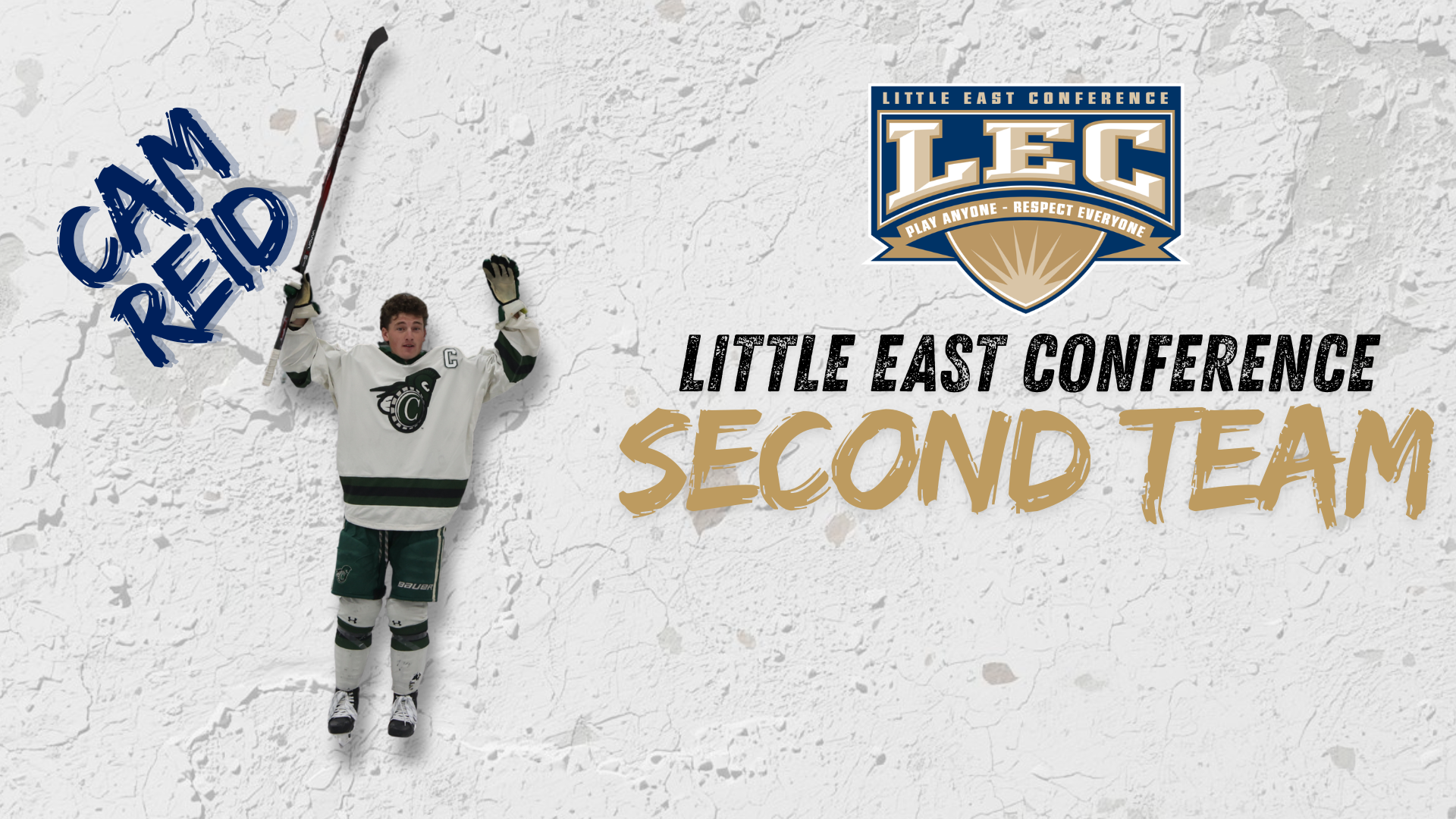 Cam Reid named to LEC All-Conference Second Team