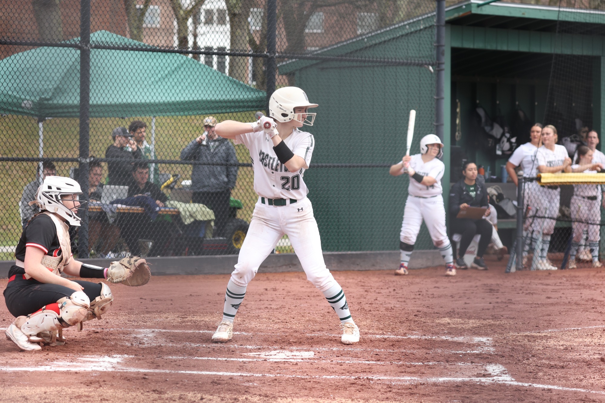 Alex Brouillette at bat