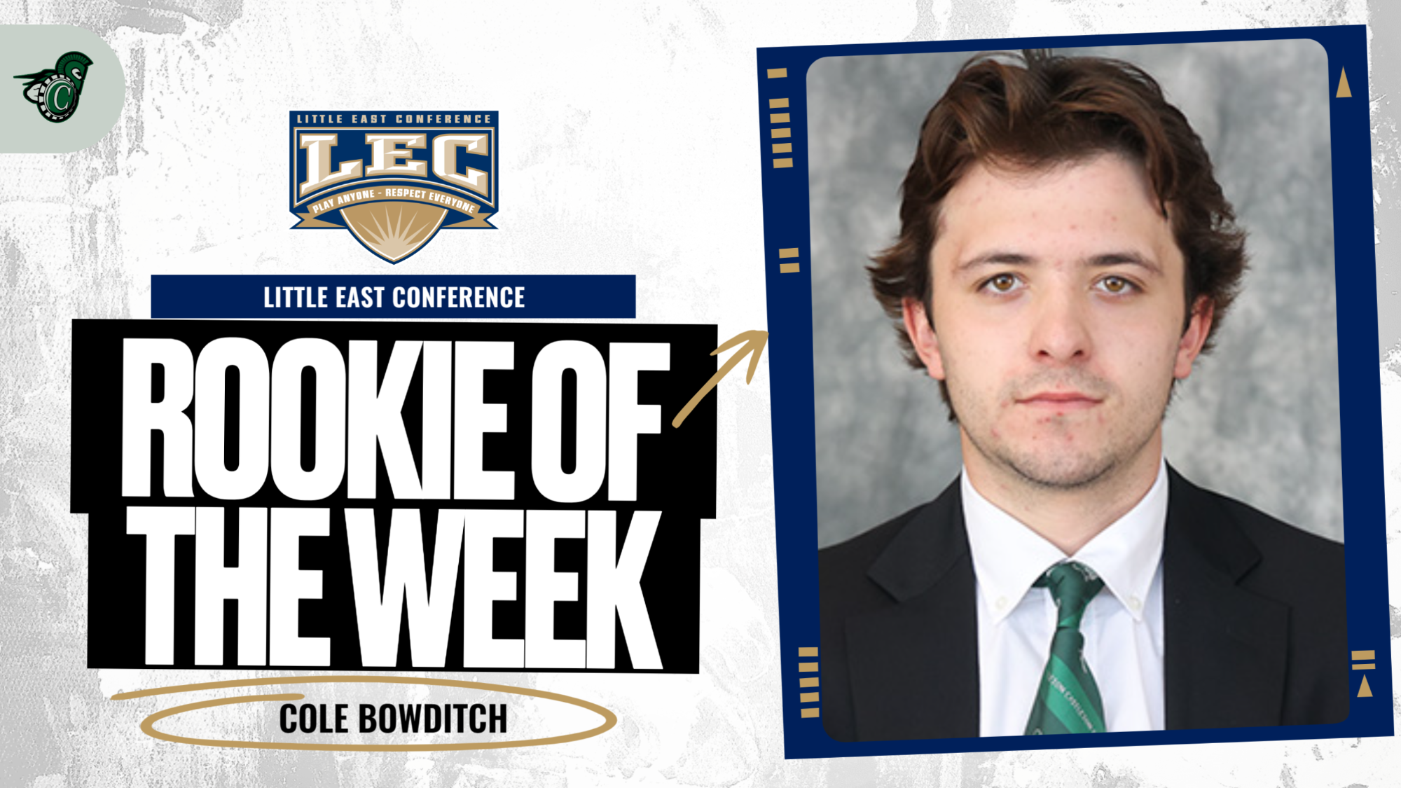 Cole Bowditch named LEC Rookie of the Week