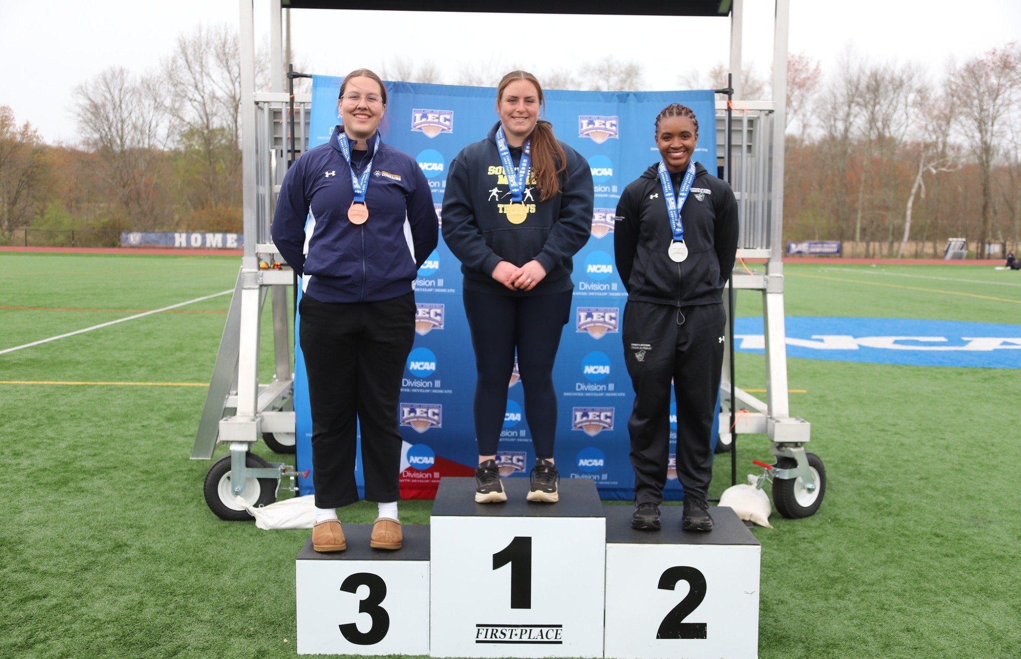 LEC Podium: Kalynn Stevenson far right