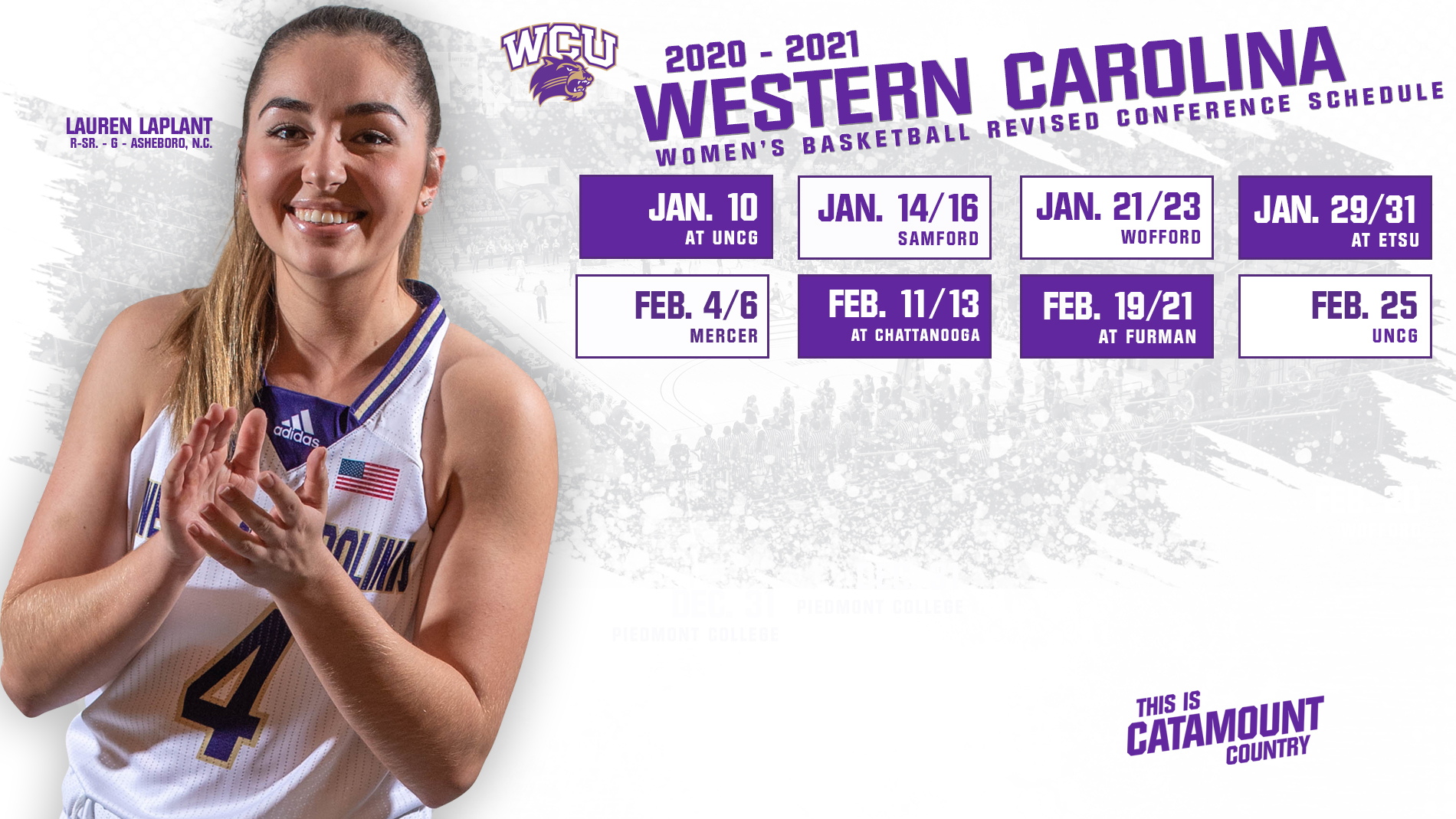 SoCon Announces Changes to Women's Basketball Schedule Western