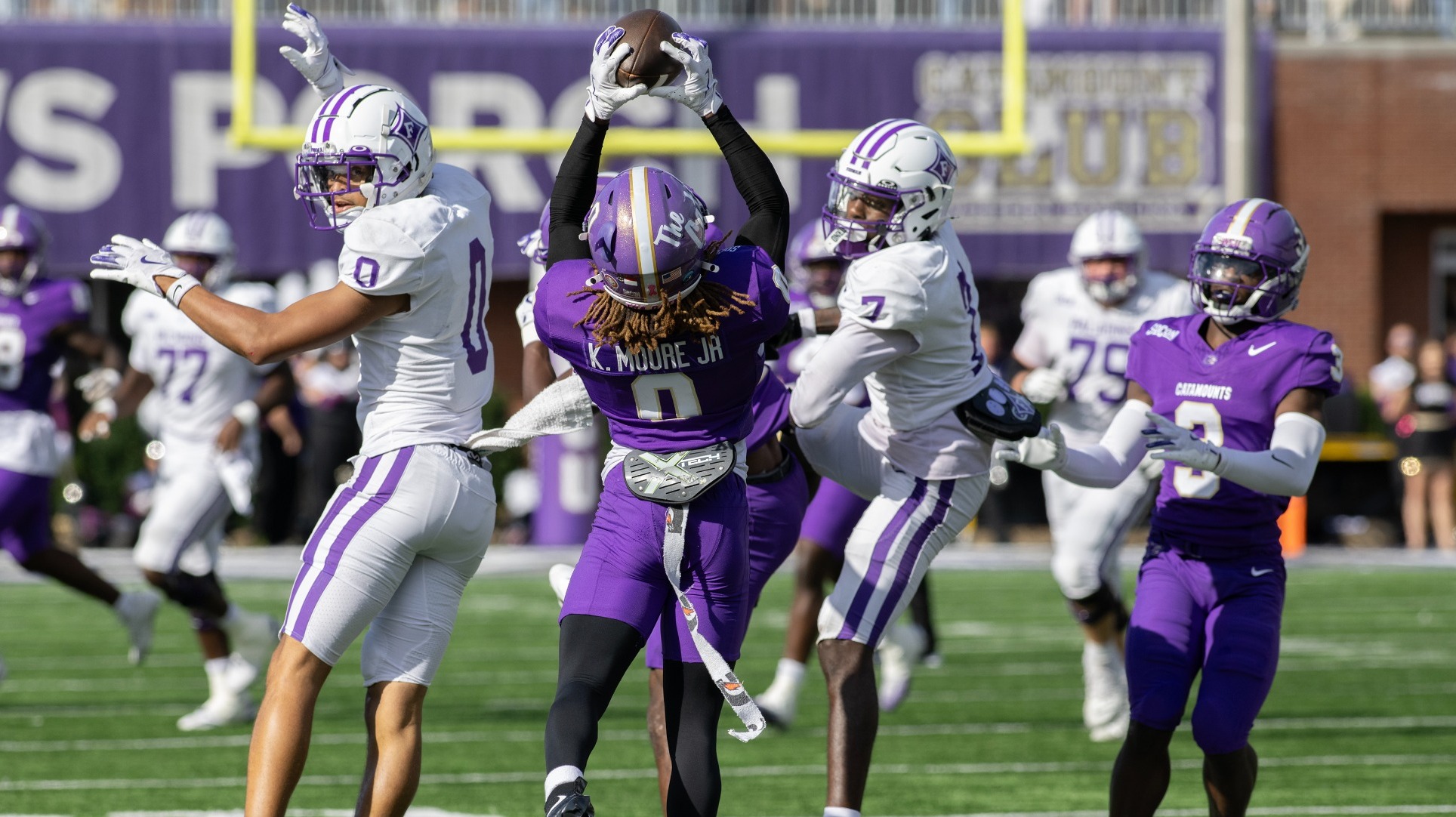 Ken Moore Jr. - Interception vs. Furman