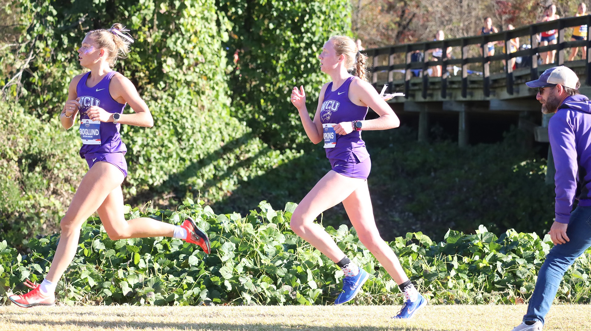 Peyton Skoglund and Katherine Hopkins at 2025 SoCon