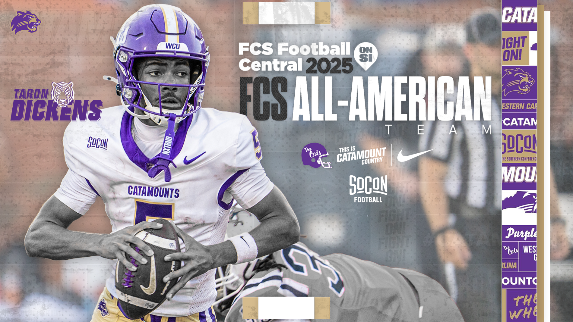 2025 - FCS Football Central All-America - FRONT