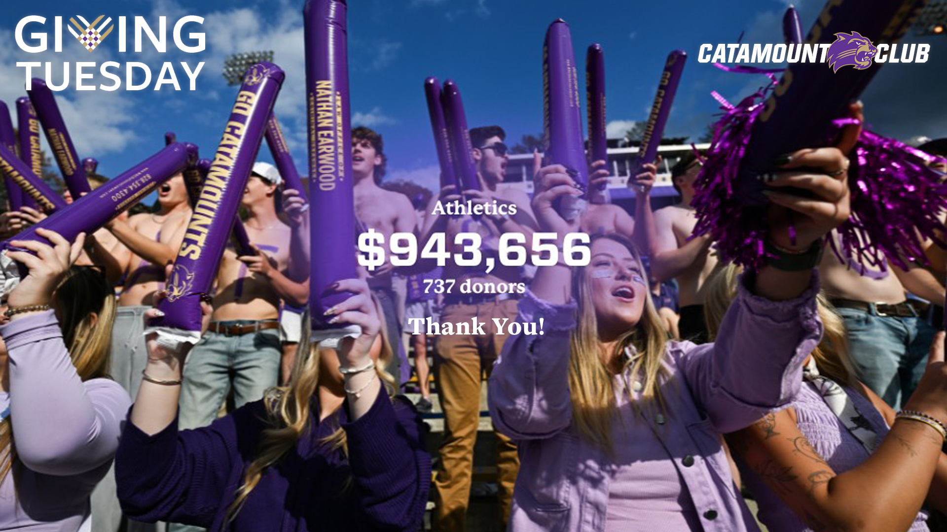 Giving Tuesday - THANK YOU - FRONT