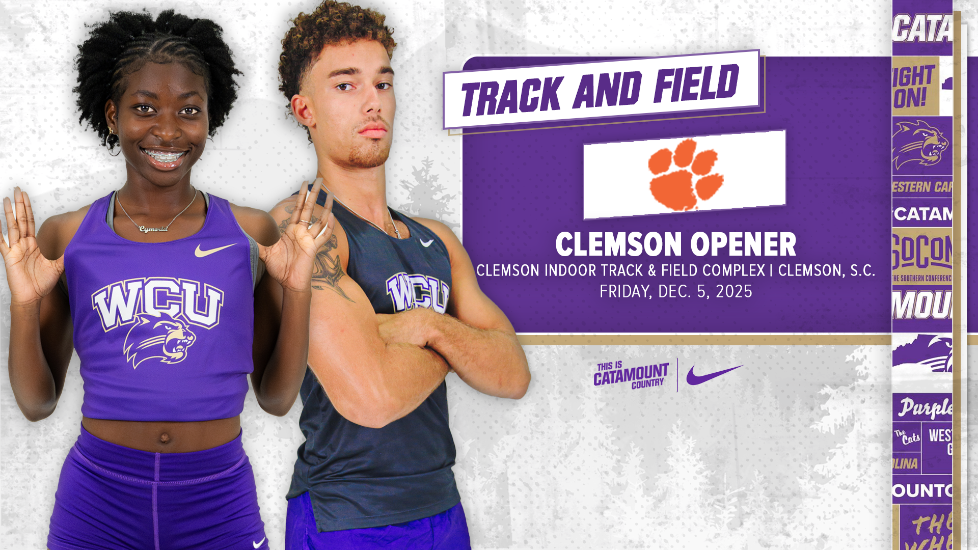 T&F at Clemson Opener 2025