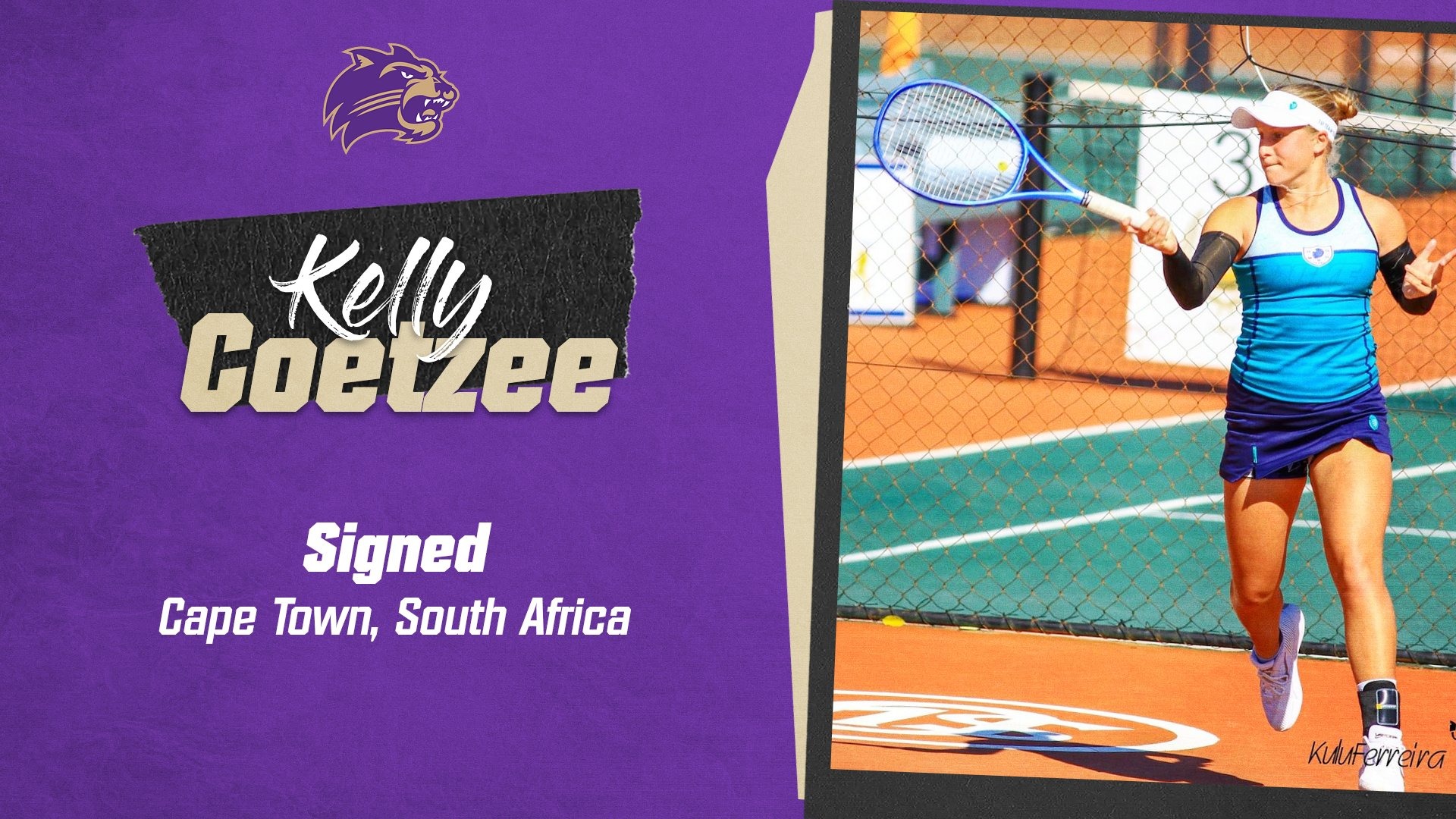 Kelly Coetzee Signee 2026