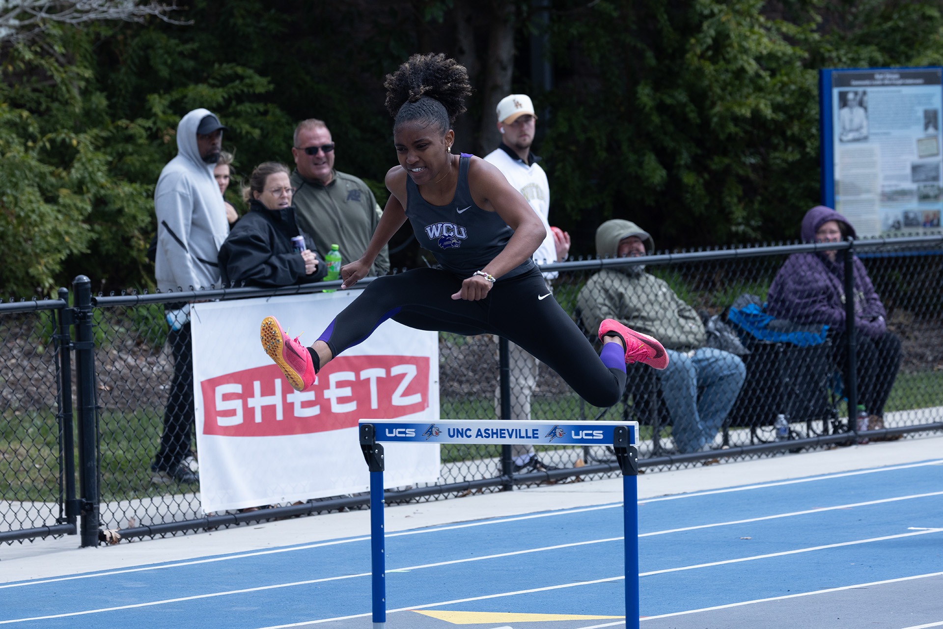 Shaneil Lysight at UNC Asheville Invitational 2025