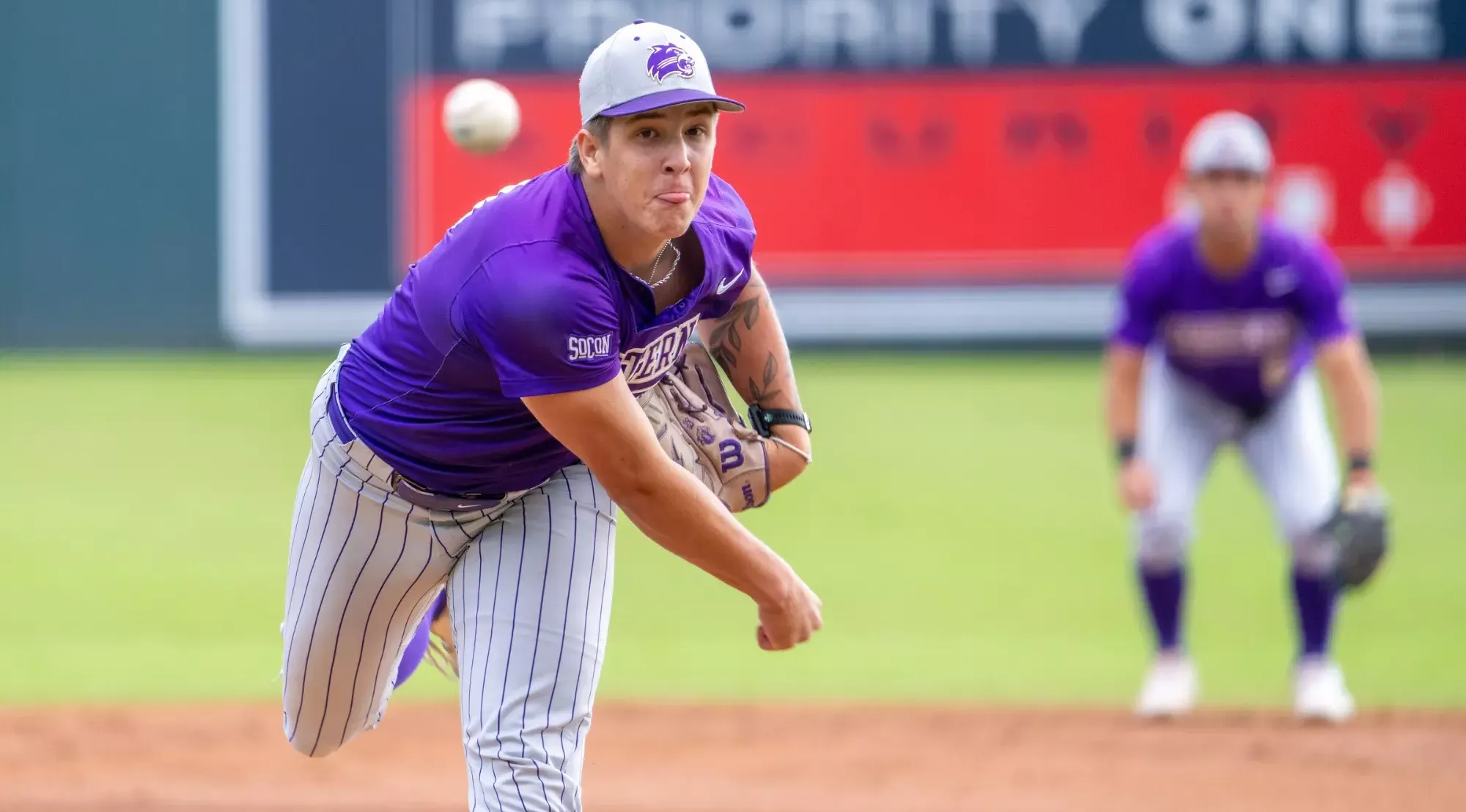Carter Burnette struck out three against three walks in 4.1 innings in the starting role, allowing five runs on just two hits with a pair of hit batters.