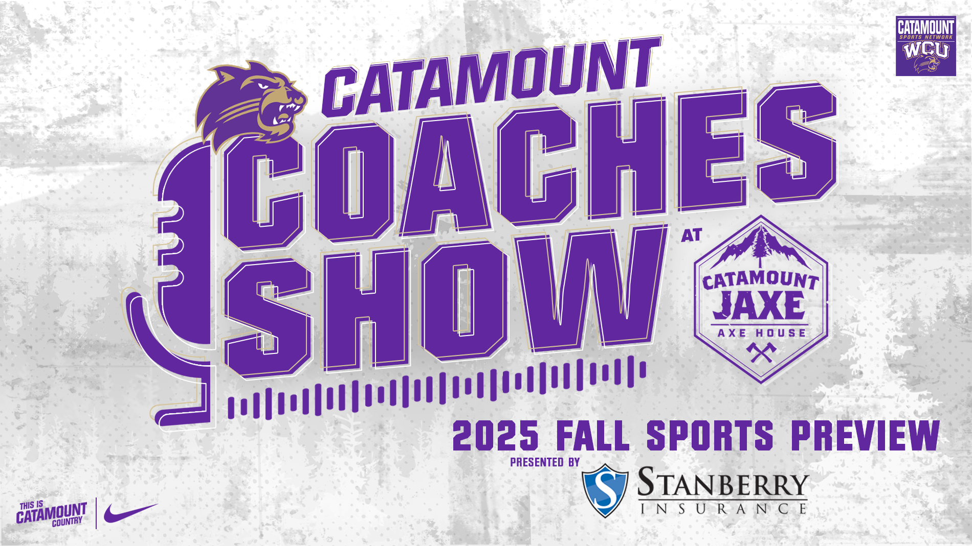 Catamount Coaches Show - Fall Sports Preview - GRAPHIC