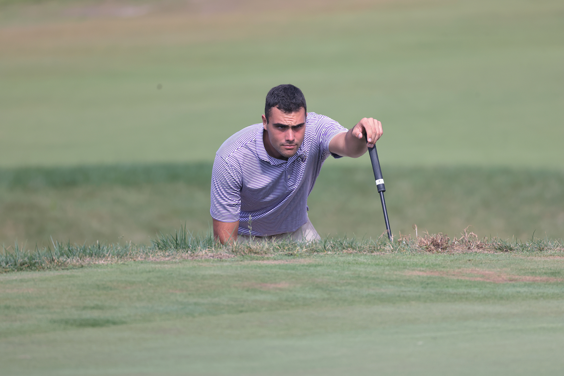 Senior Ivan Ninkovic during Tuesday's final round of the 2025 JT Poston Invitational at the Waynesville Inn & Golf Club.