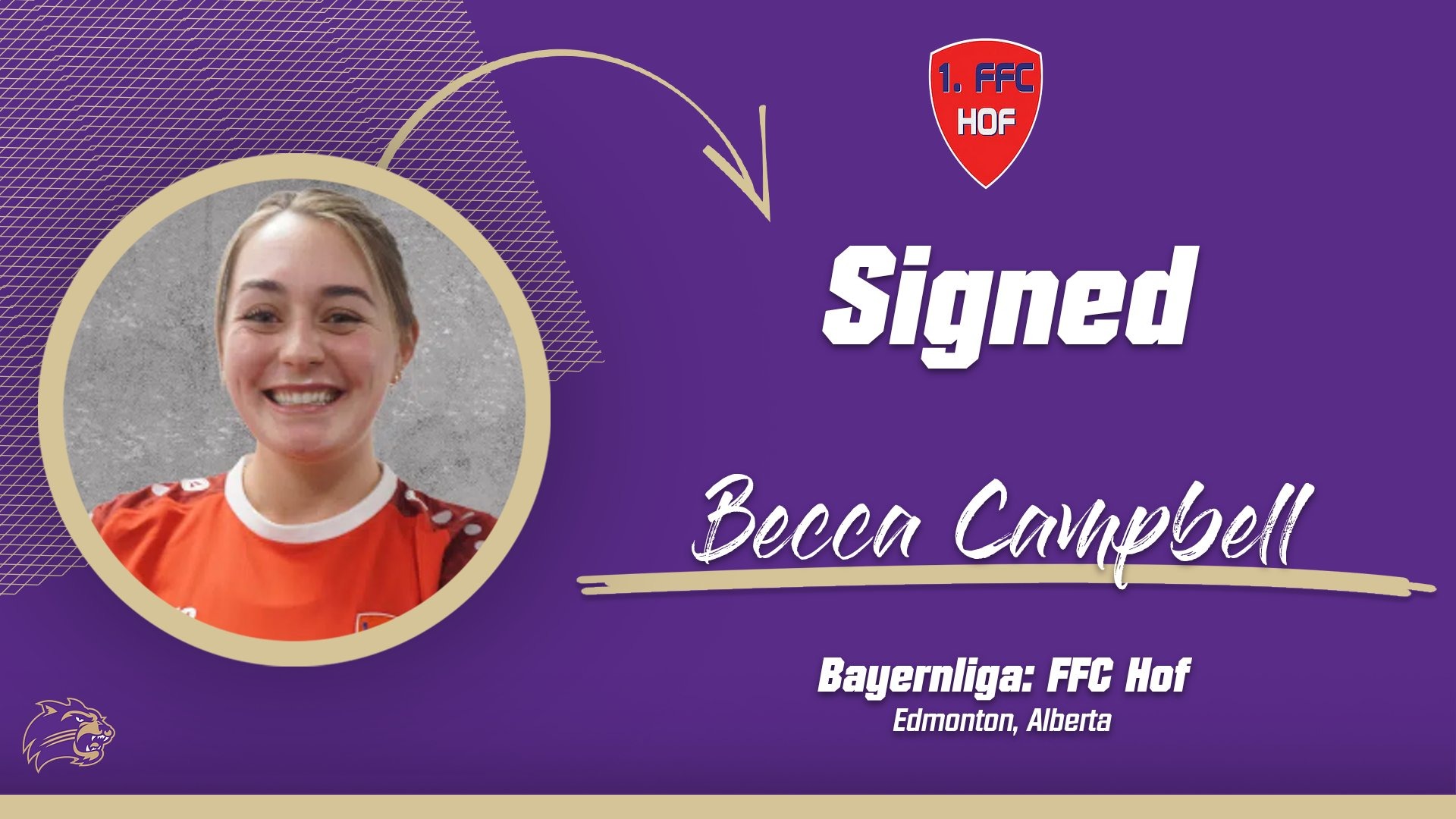 Becca Campbell FFC Hof Signing 2026