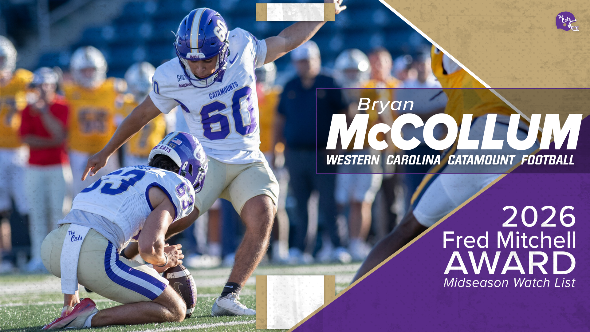 Bryan McCollum - Fred Mitchell Award Midseason Watch List - FRONT
