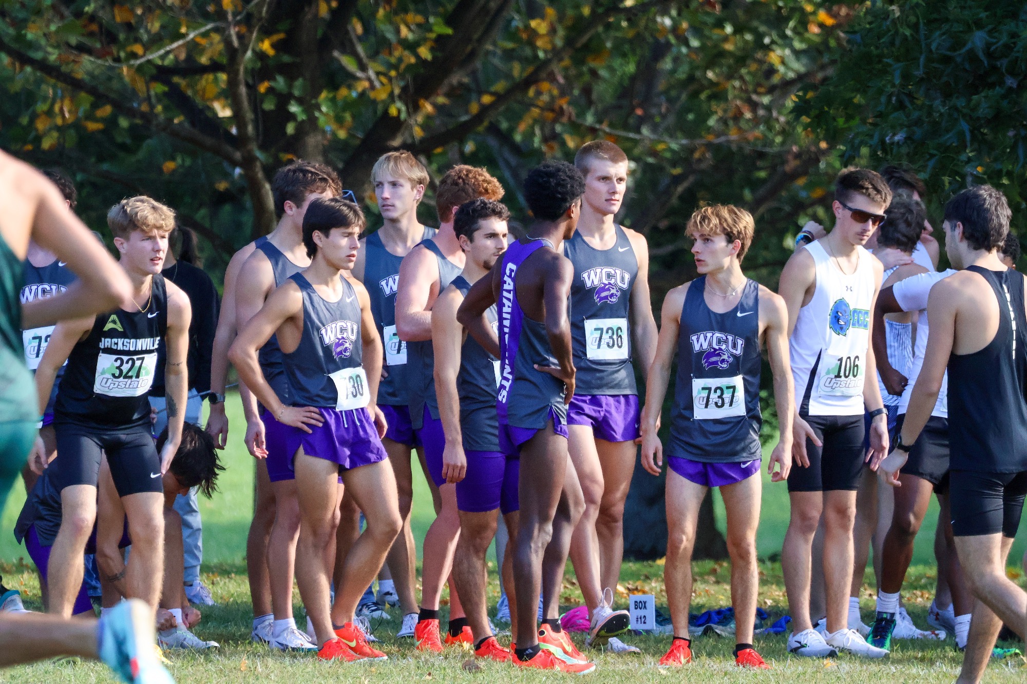 Men's XC Team at the 2026 Upstate Invitational