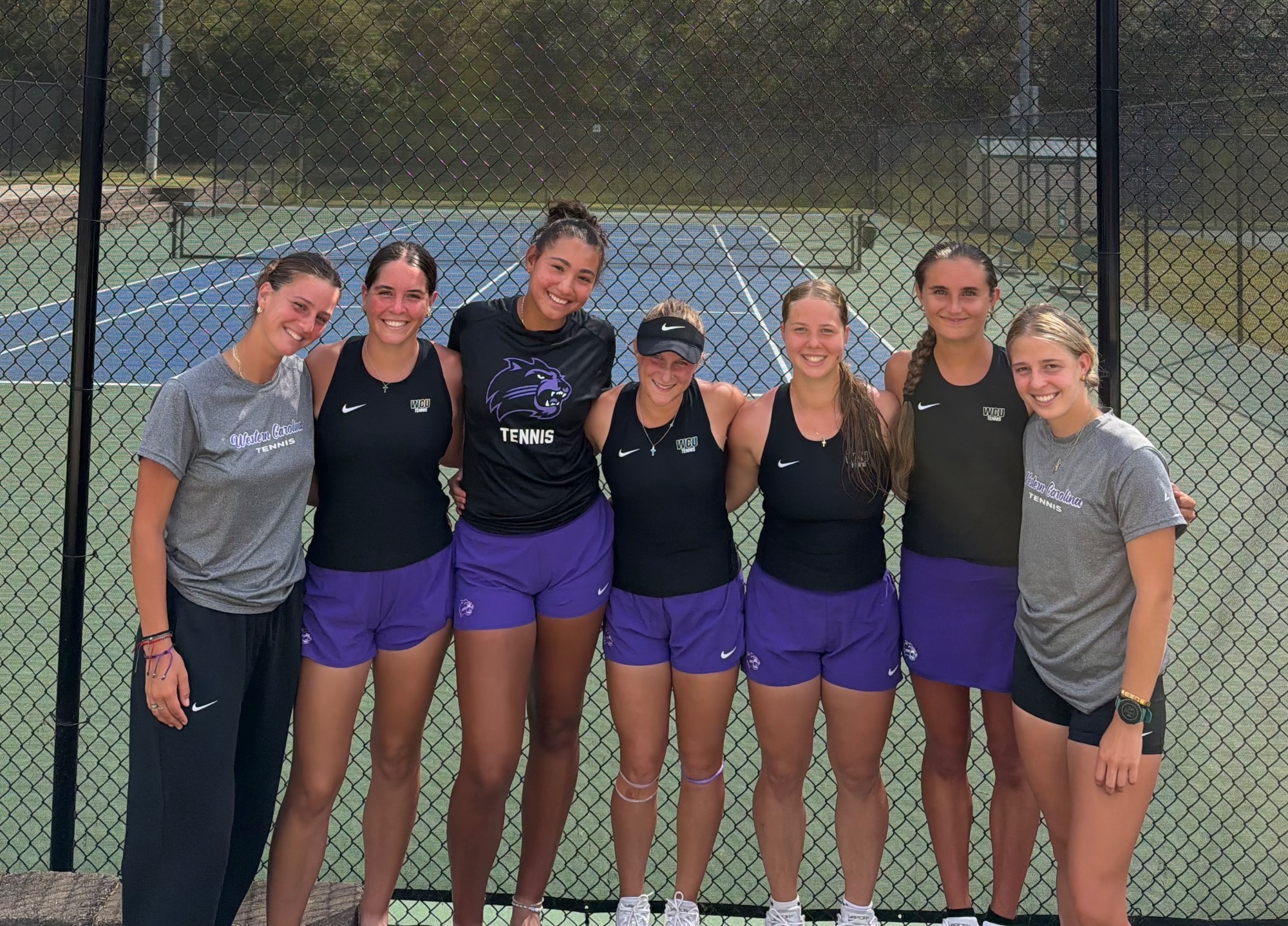 Fall Women's Tennis Team at the 2026 Mercer Gridiron Classic