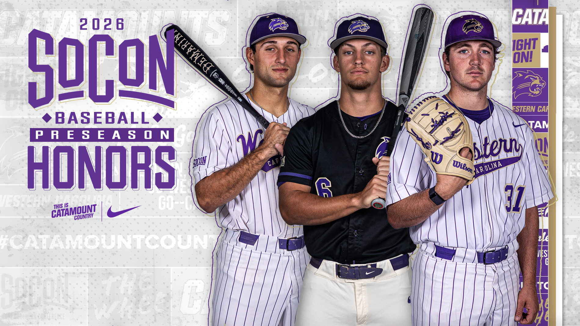 2026 - SoCon Preseason Baseball Honors - FRONT