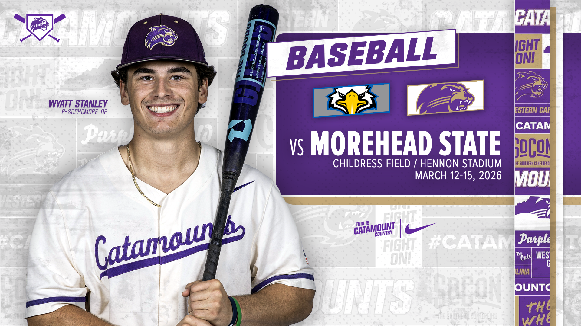 2026 - BASE - vs. Morehead State - Preview - FRONT