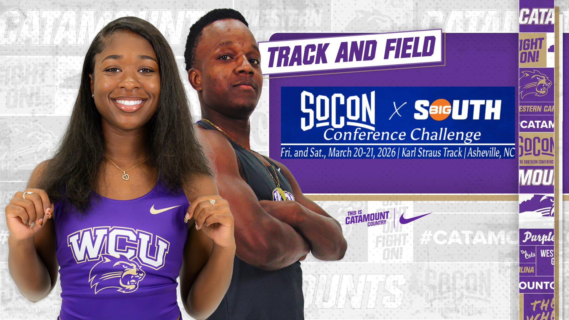 T&F at SoCon vs Big South Conference Challenge 2026