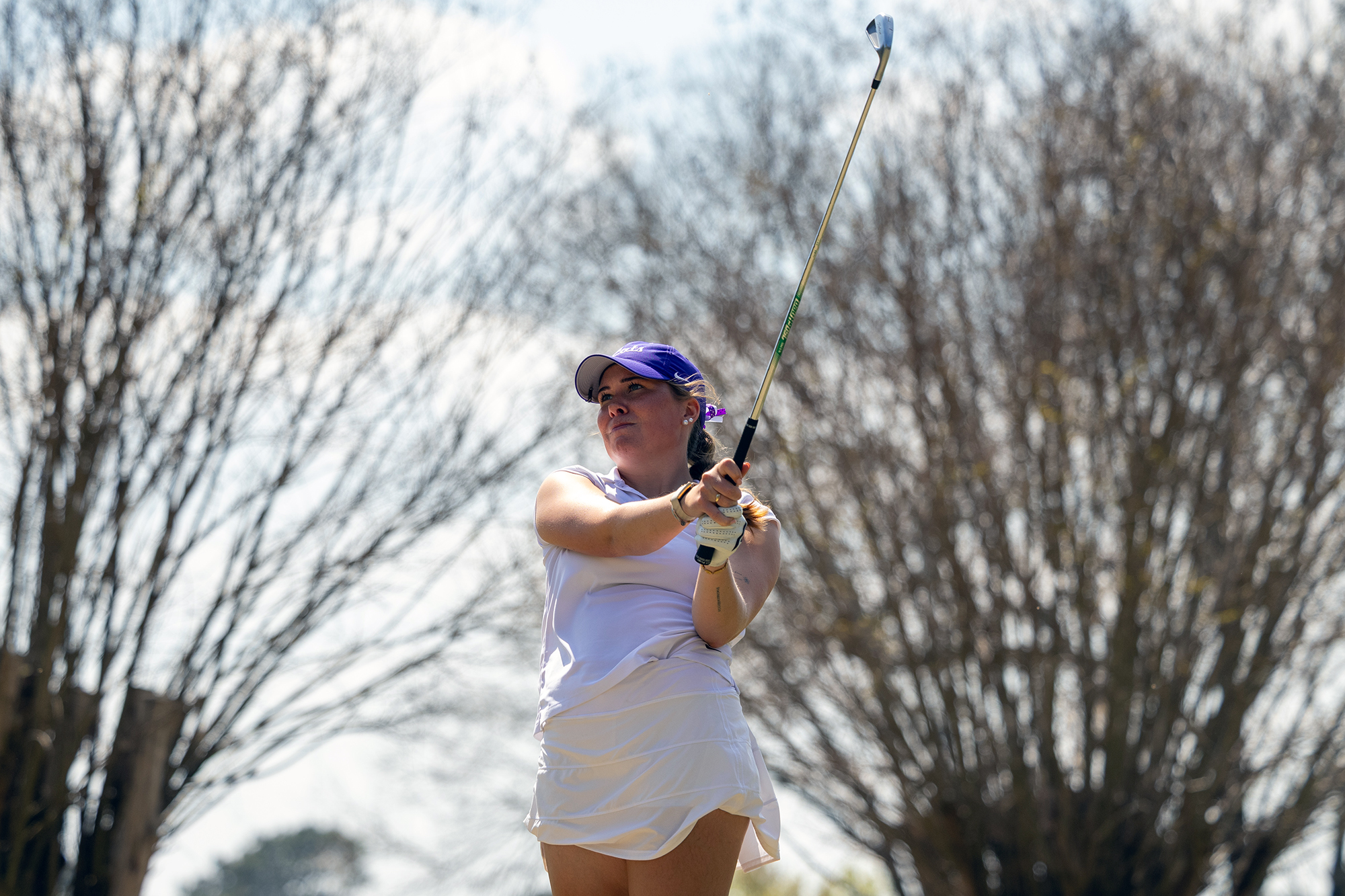 Sophomore transfer Elsa Maren Steinarsdôttir during Friday's practice round at the 54th annual Liz Murphey Collegiate Classic in Athens, Ga.