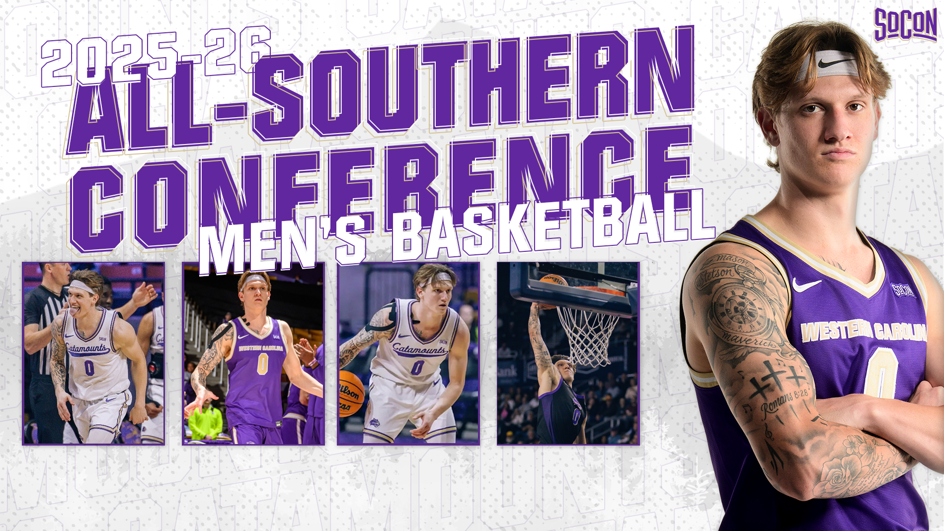 Cord Stansberry All-SoCon 3rd Team - FRONT 