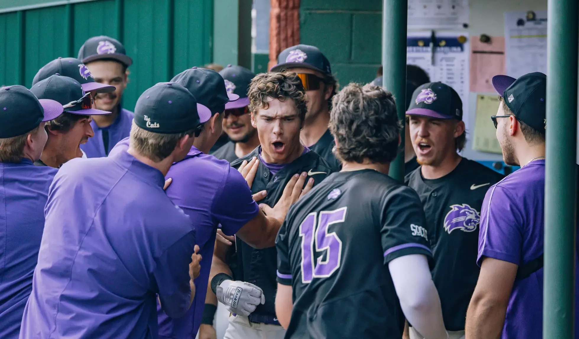 Cole Jones had a career day, finishing 4-for-5 with a trio of singles and a home run, driving home a career-high six runs in Saturday's home win over Mercer.