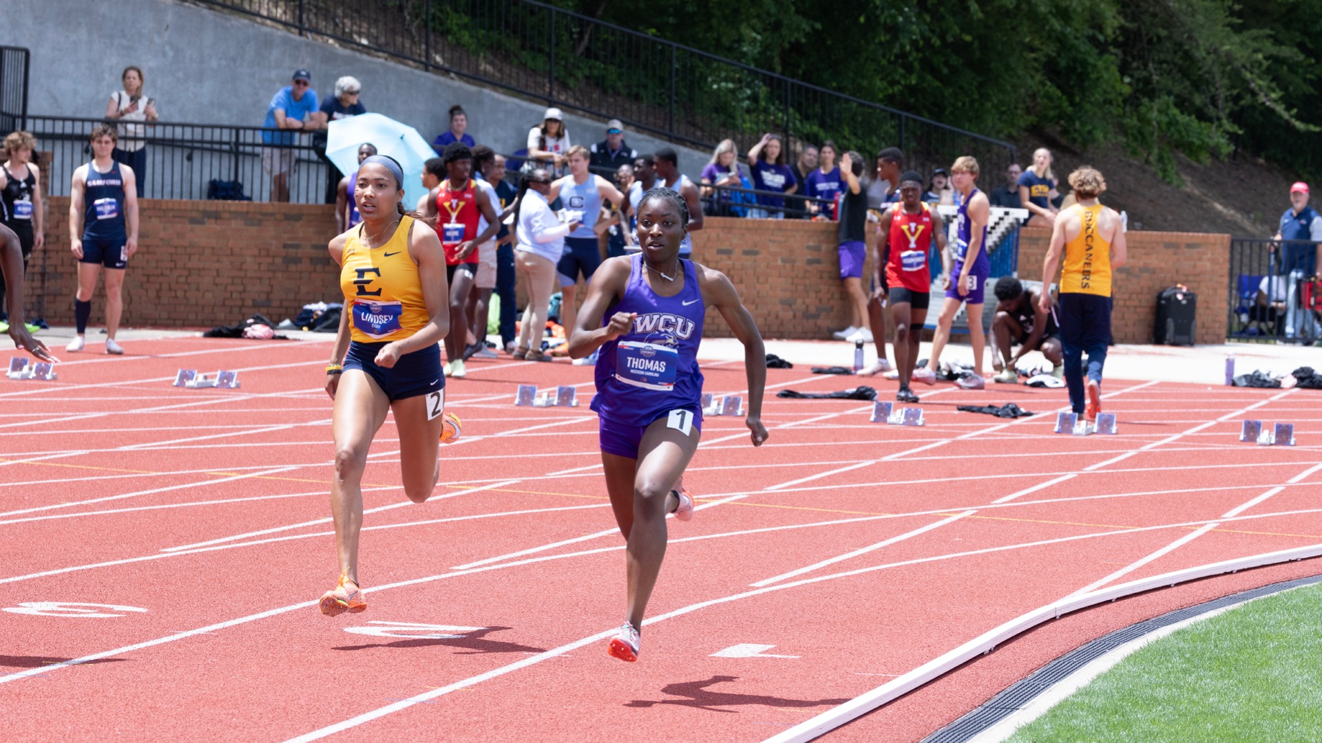 Cymoria Thomas at 2025 SoCon Outdoors