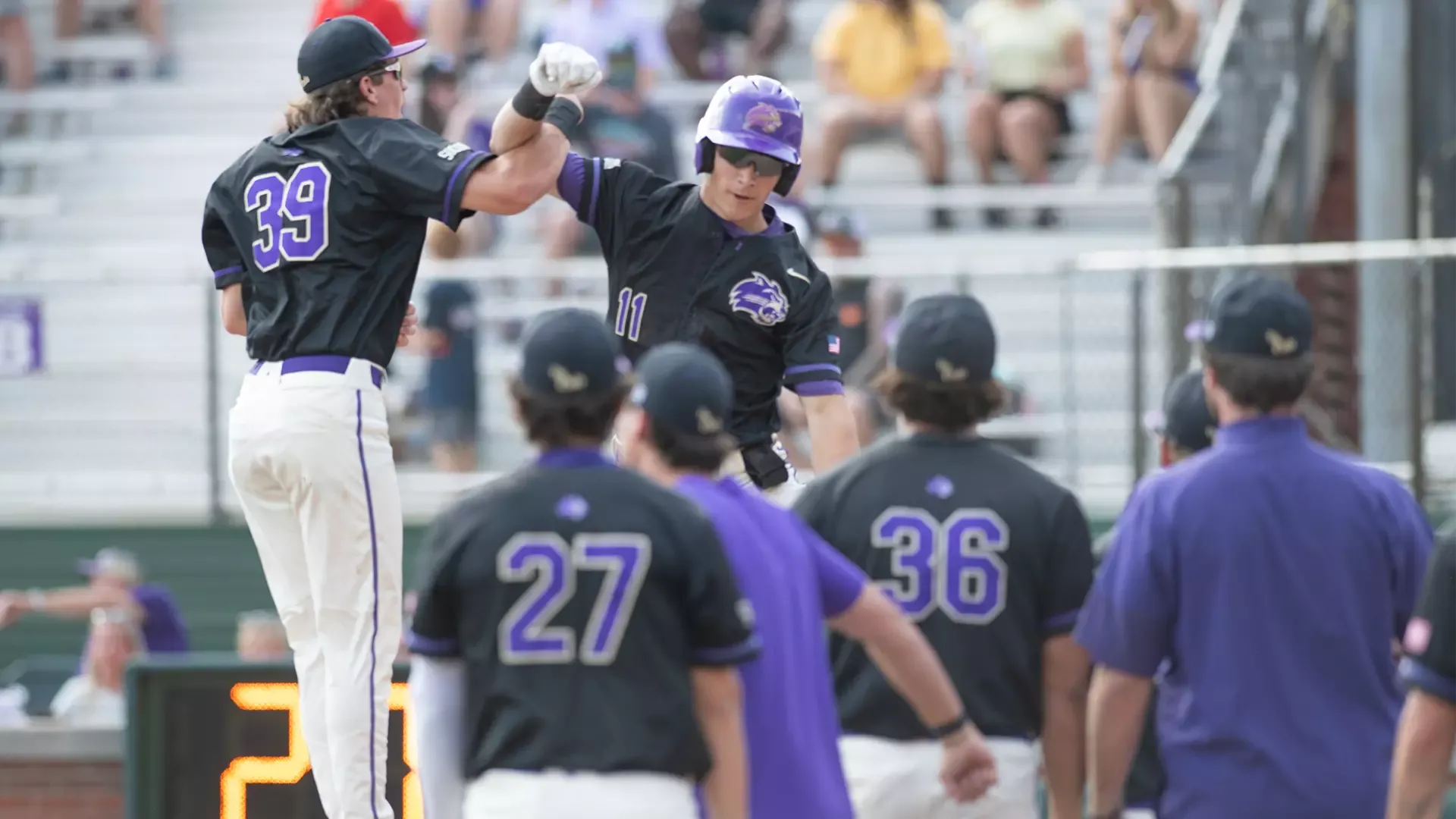 Cole Jones - HR Celebration vs. Mercer