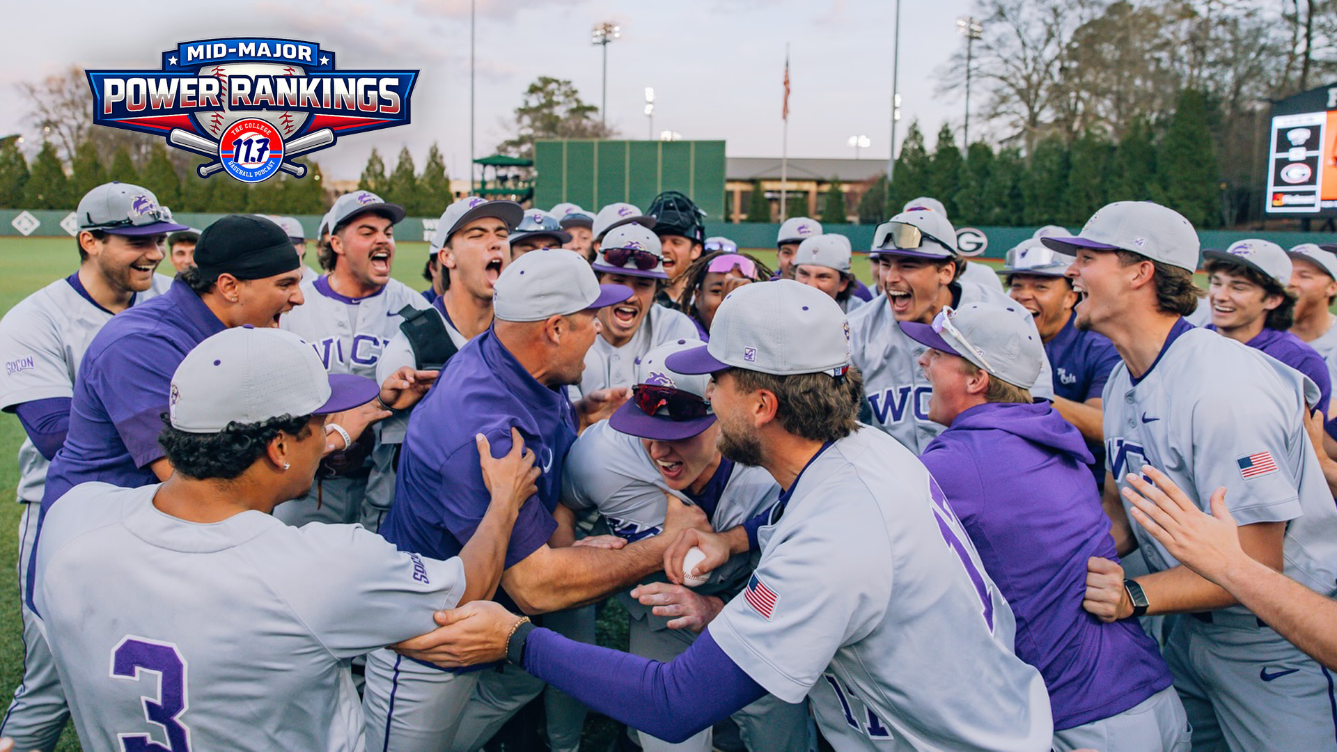 Catamount Baseball - 11Point7 - Mid-Major Power Ranking - Week 9