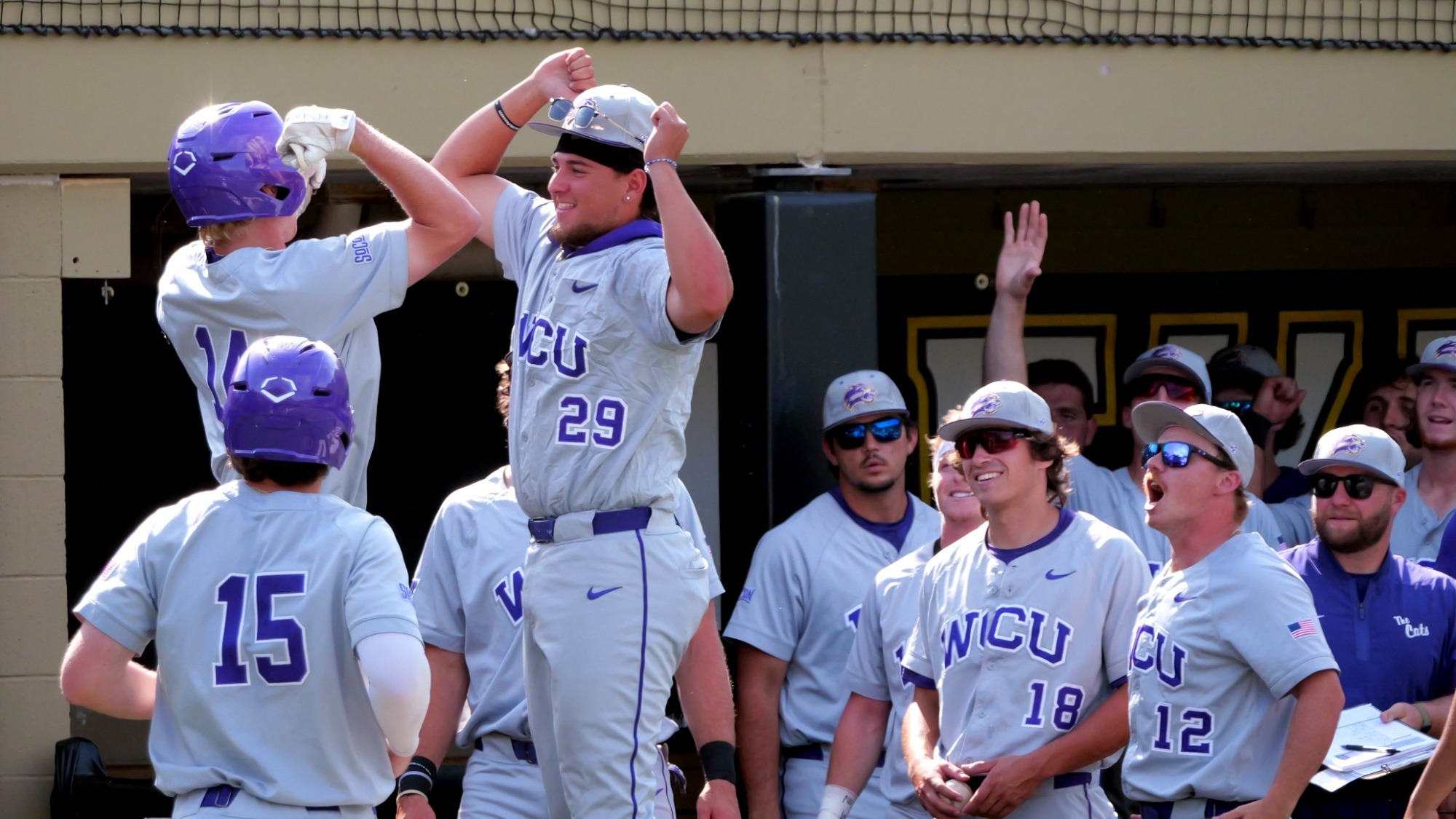 Mason Holton - HR Celebration at VMI on Saturday (Randall K. Wolf/VMI)