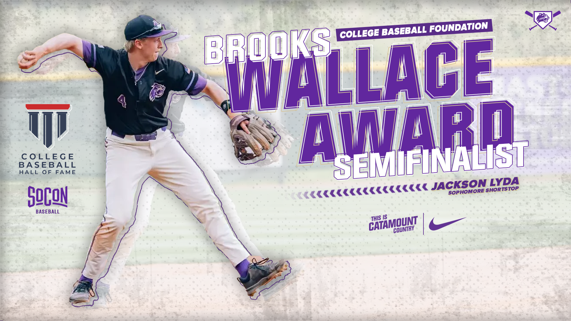 2026 - Brooks Wallace Award Semifinalist - Jackson Lyda