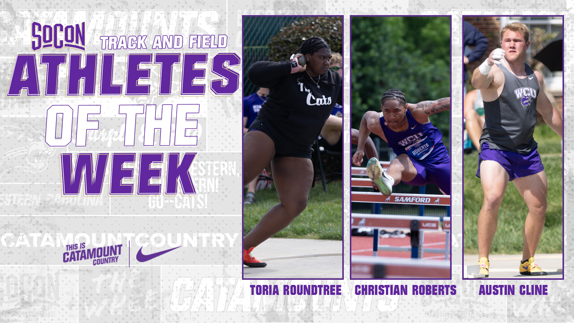 T&F Athletes of the Week 4/8/2026
