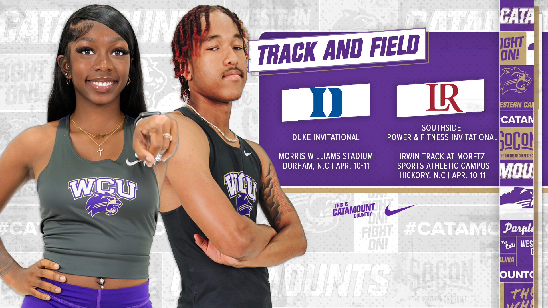 T&F at Duke and Southside Invites Preview 2026