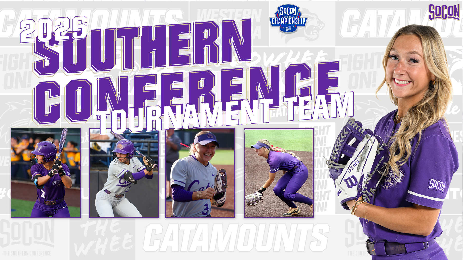 2026 SoCon All-Tourney Team - FRONT 