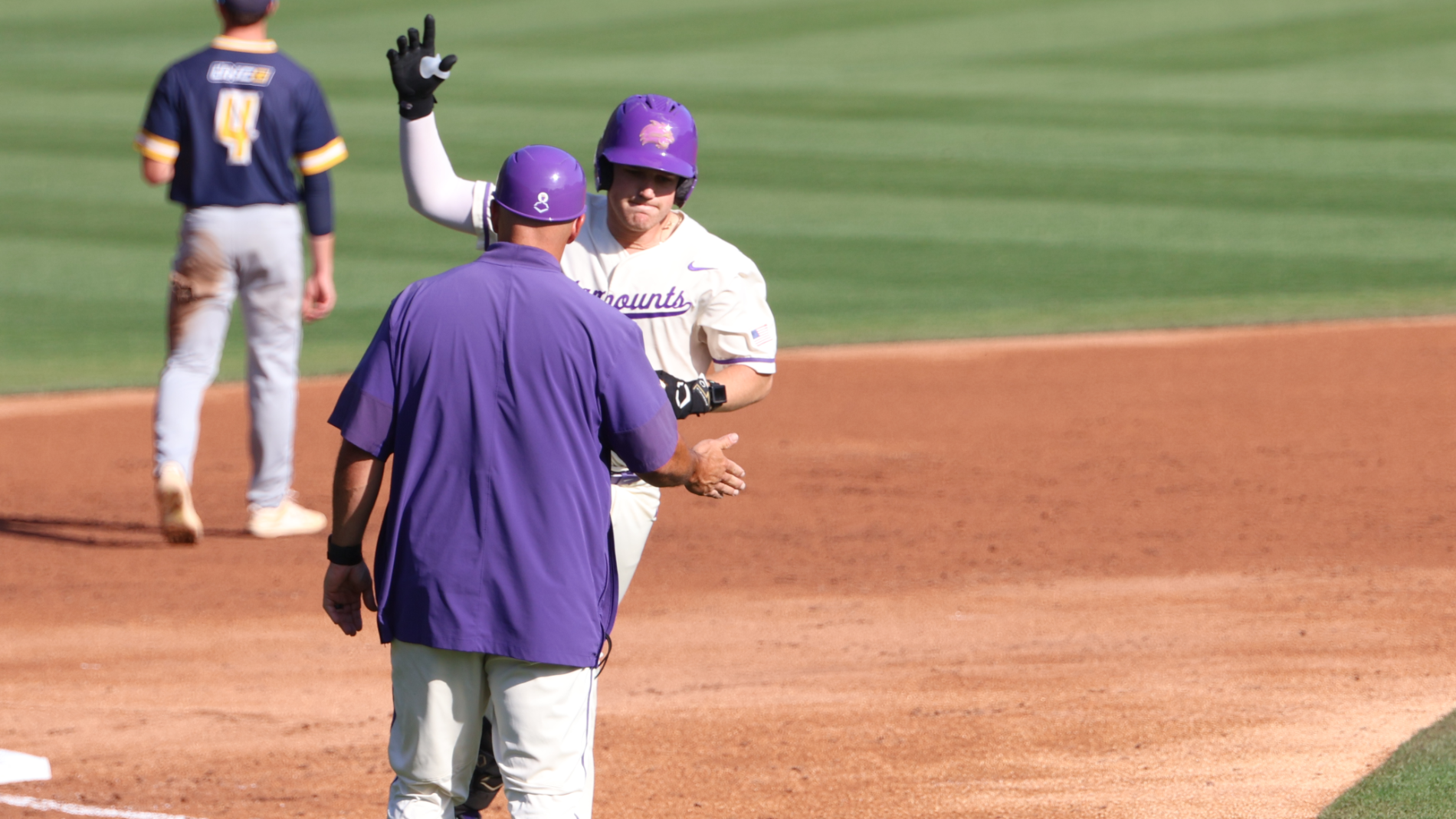 Redshirt Sophomore Noah Quarless tallied a three-run homer in WCU's 4-1 win over UNCG on Friday at Childress Field at Hennon Stadium