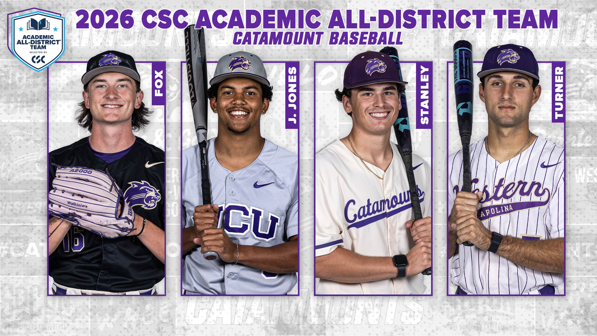 2026 - BASE - CSC Academic All-District - FRONT