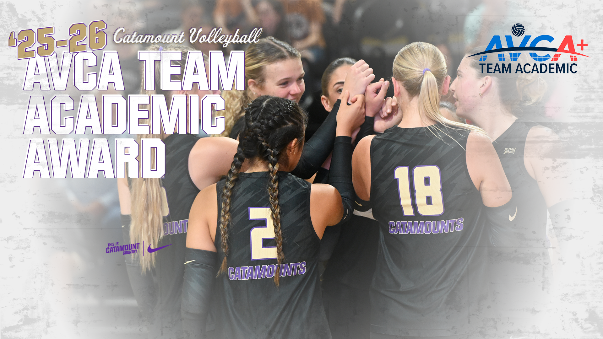 2026 AVCA Team Academic Award VB - FRONT 