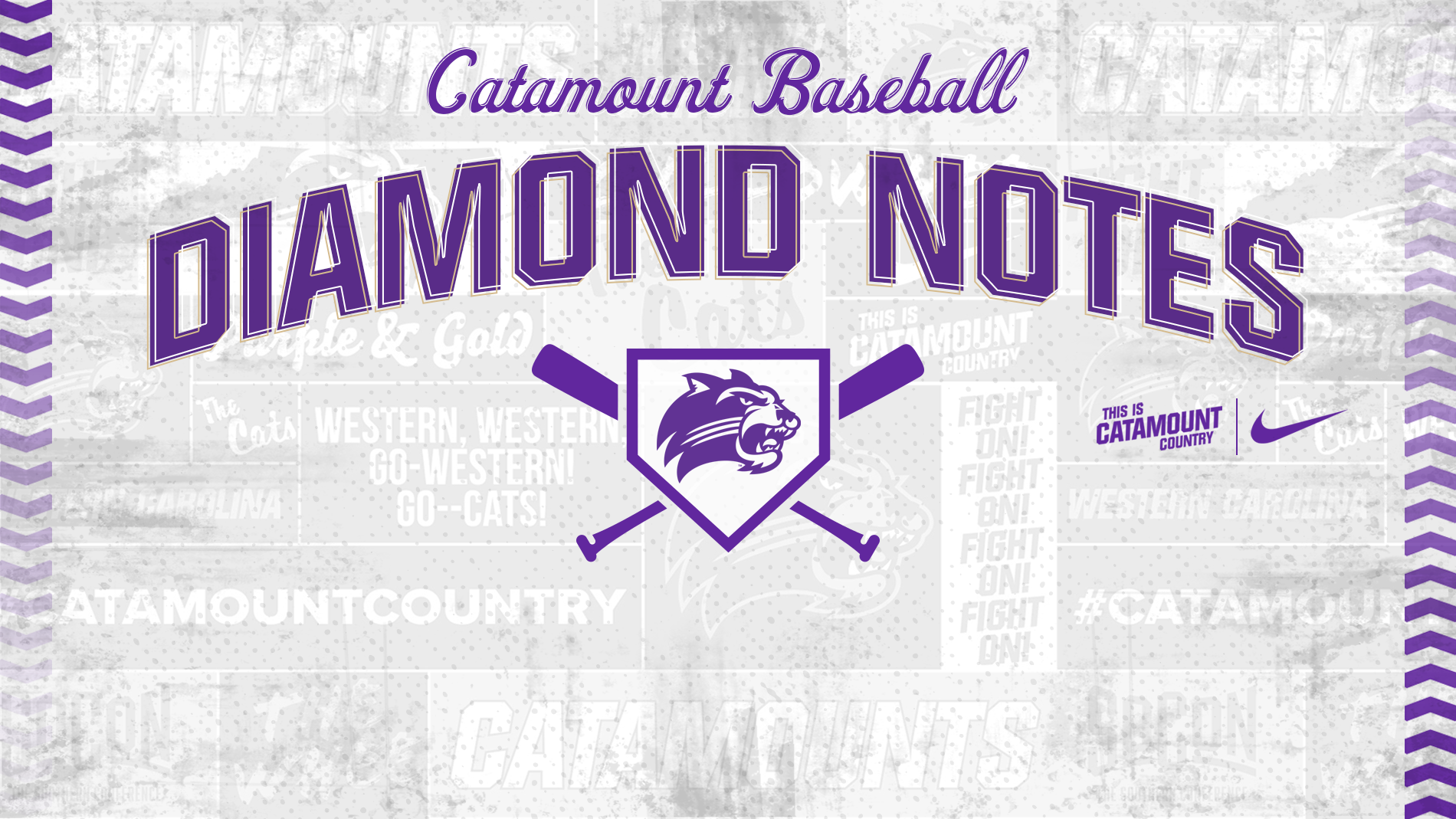 Catamount Baseball - Diamond Notes - FRONT