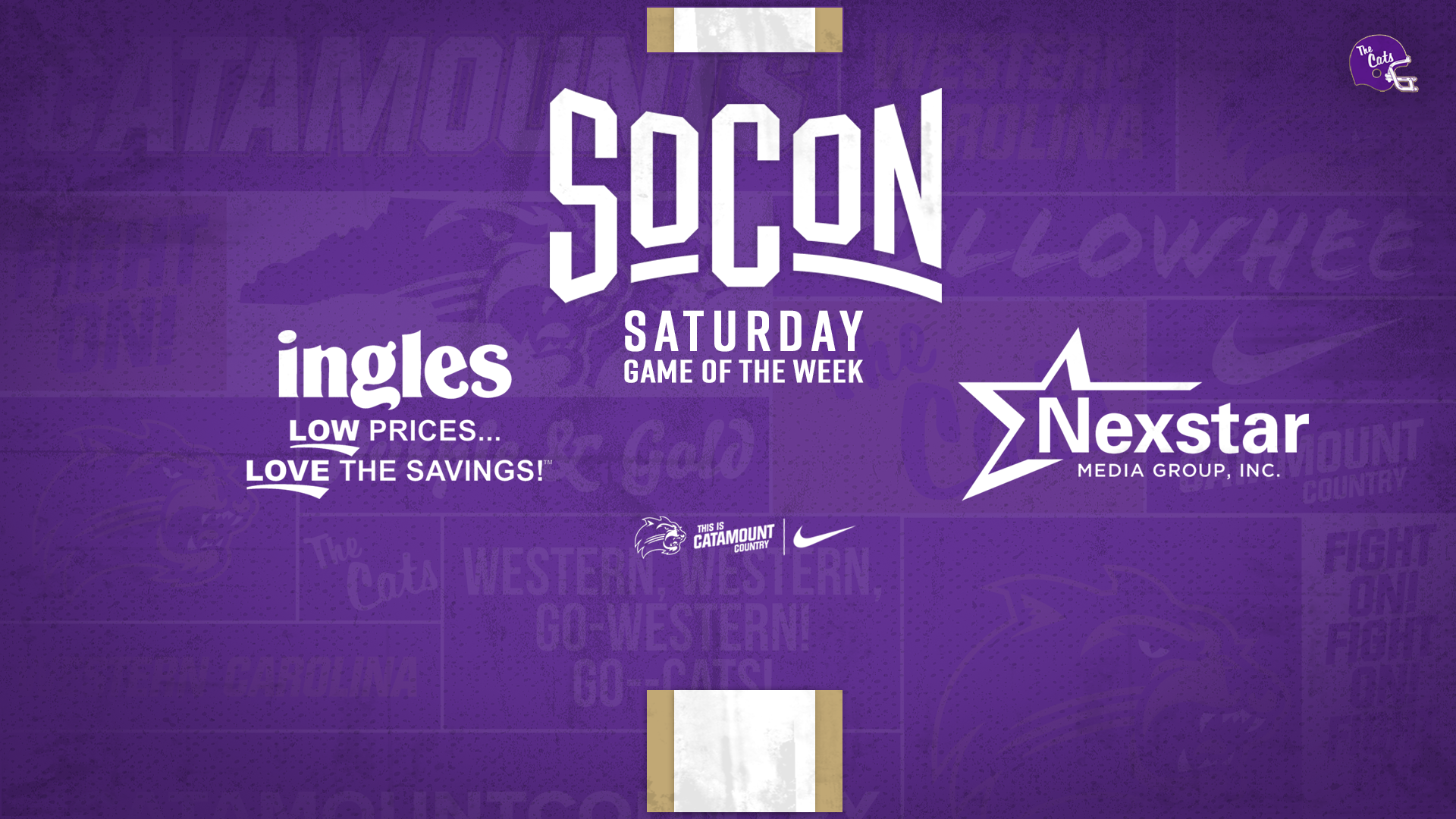 2026 - SoCon Ingles Nexstar TV Package - FRONT