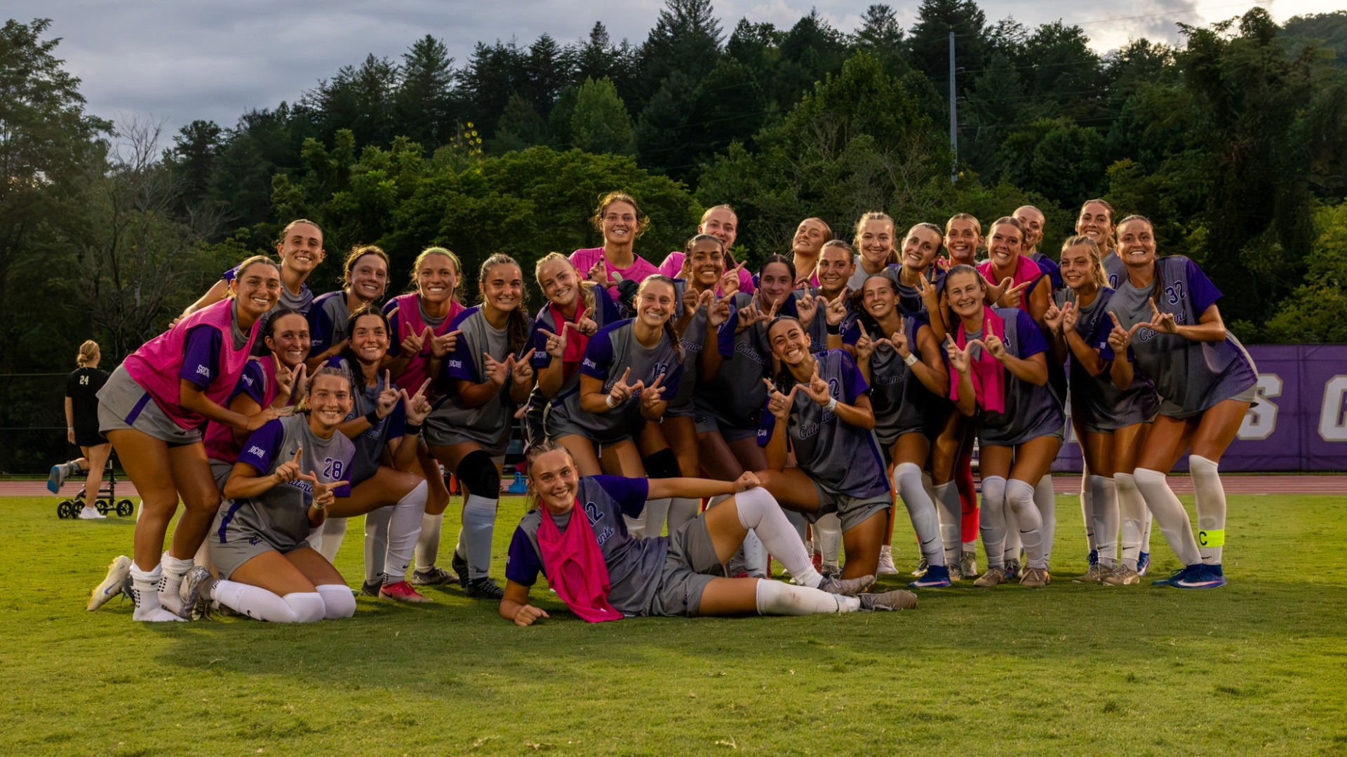 WSocc Celebrates first win of 2026 vs Winthrop