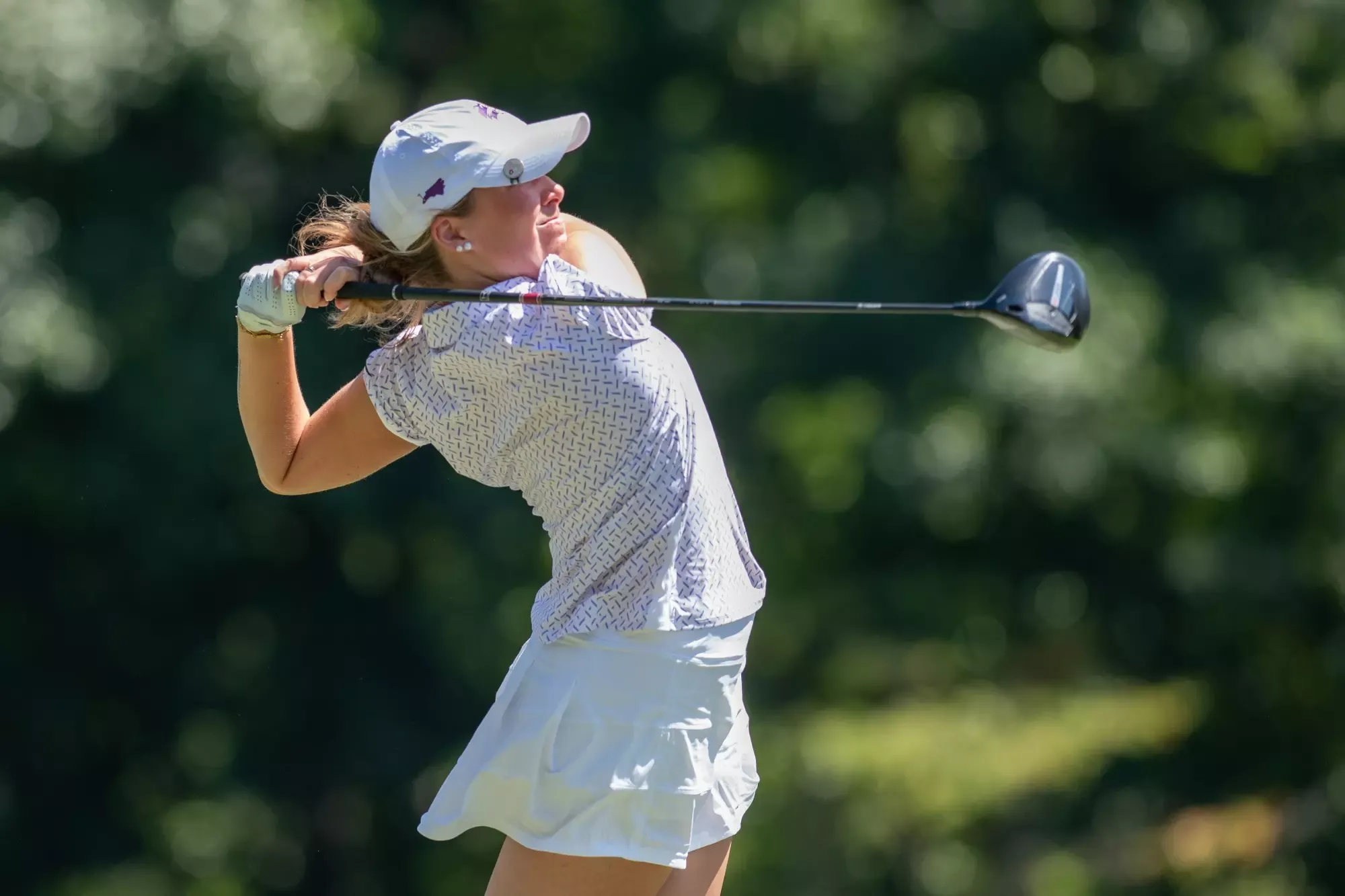 Junior Elsa Maren Steinarsdóttir during Monday's season-opening Tiger Classic.