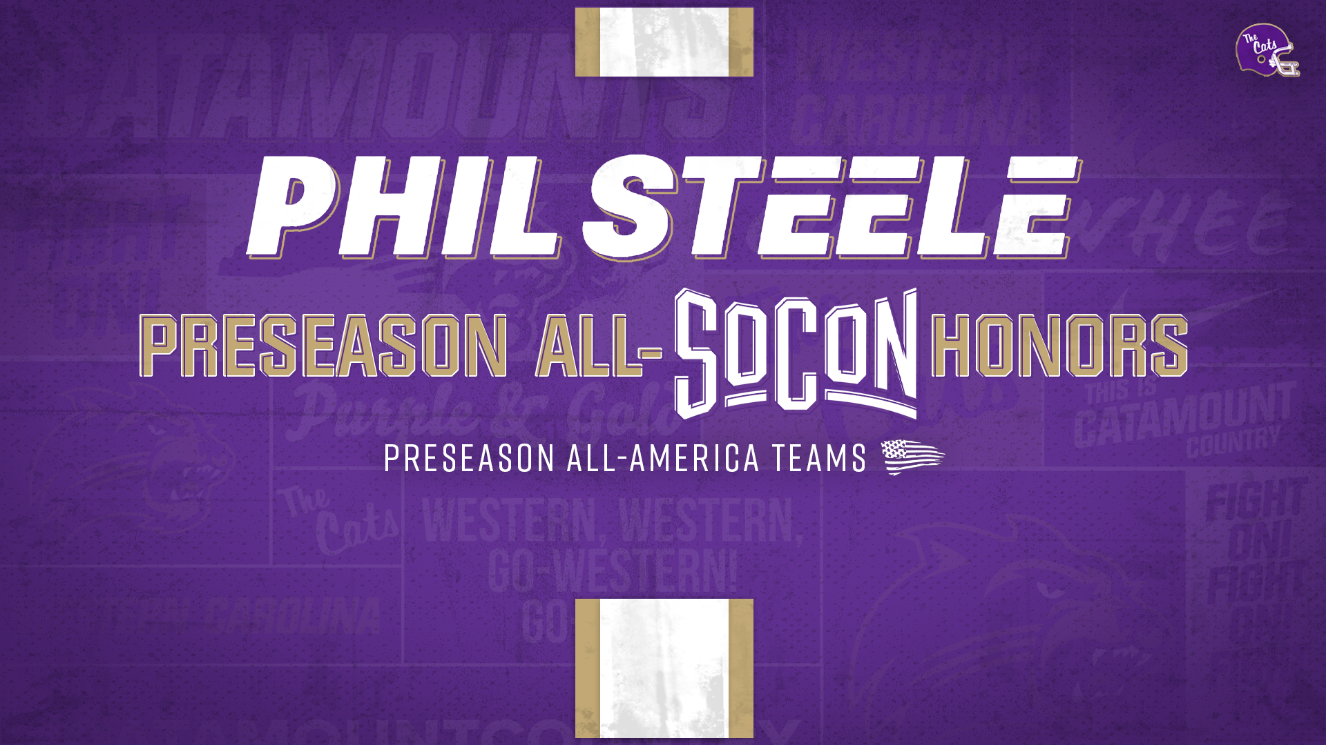 2026 - Phil Steele - Preseason All-America and All-SoCon - FRONT