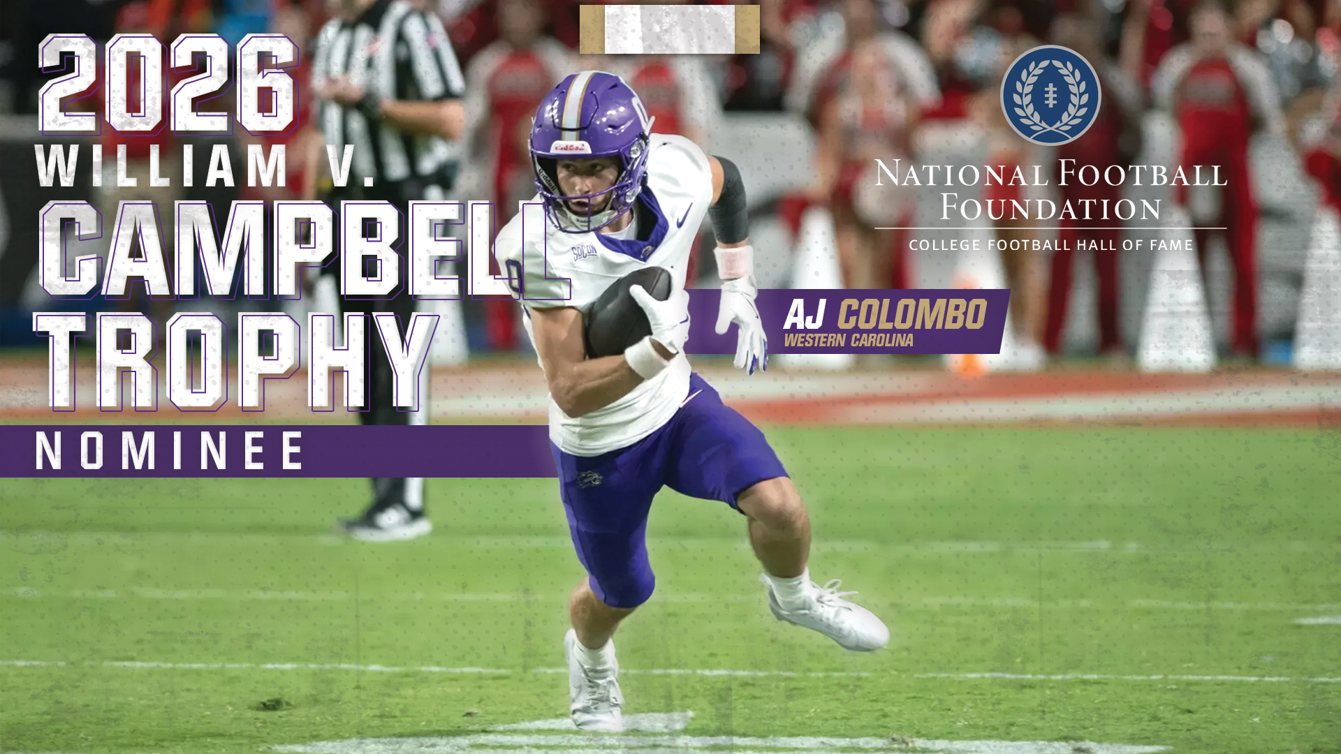 AJ Colombo - William V. Campbell Trophy Nominee - FRONT