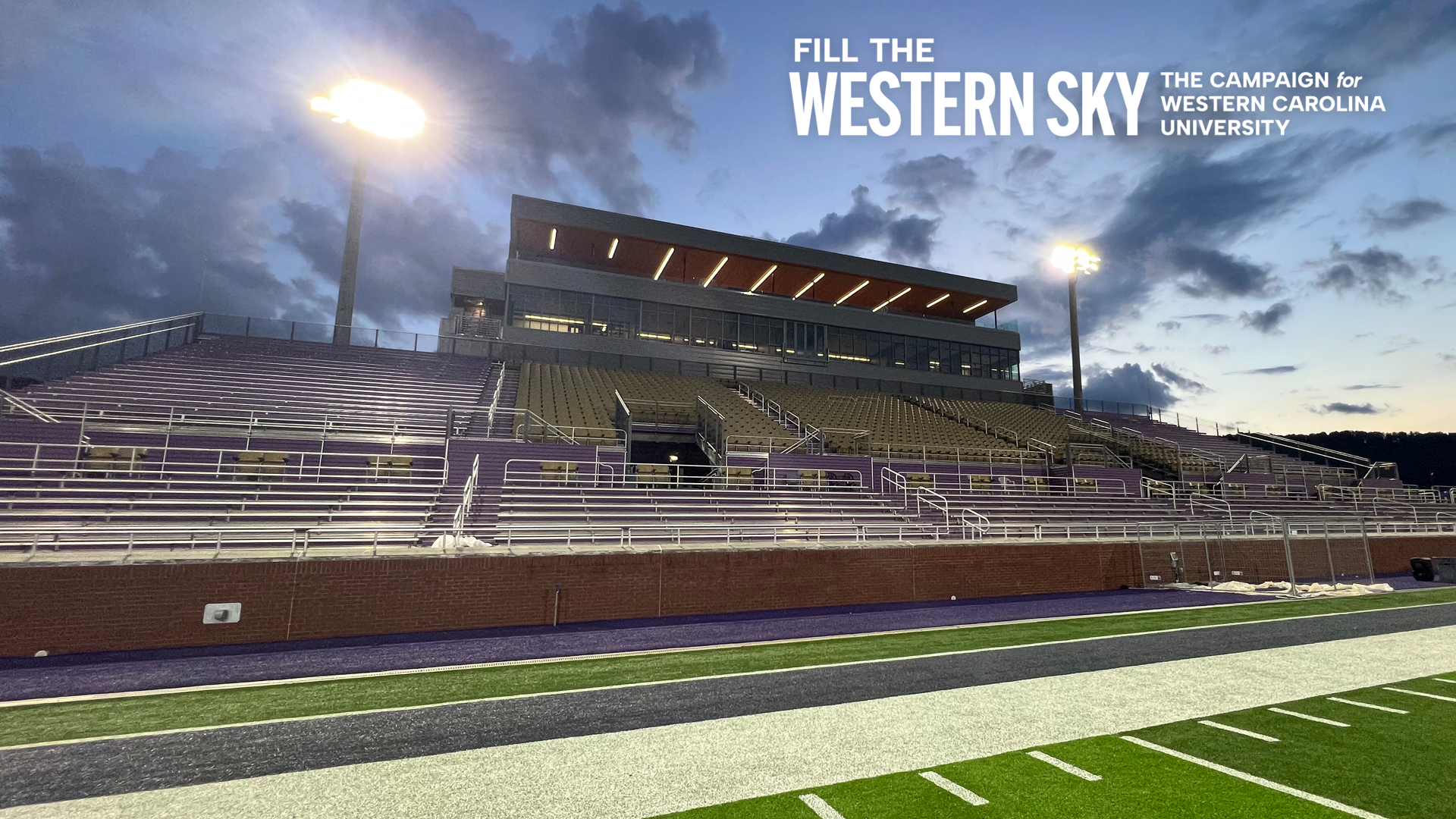 Fill the Western Sky - Western Skybox at Night