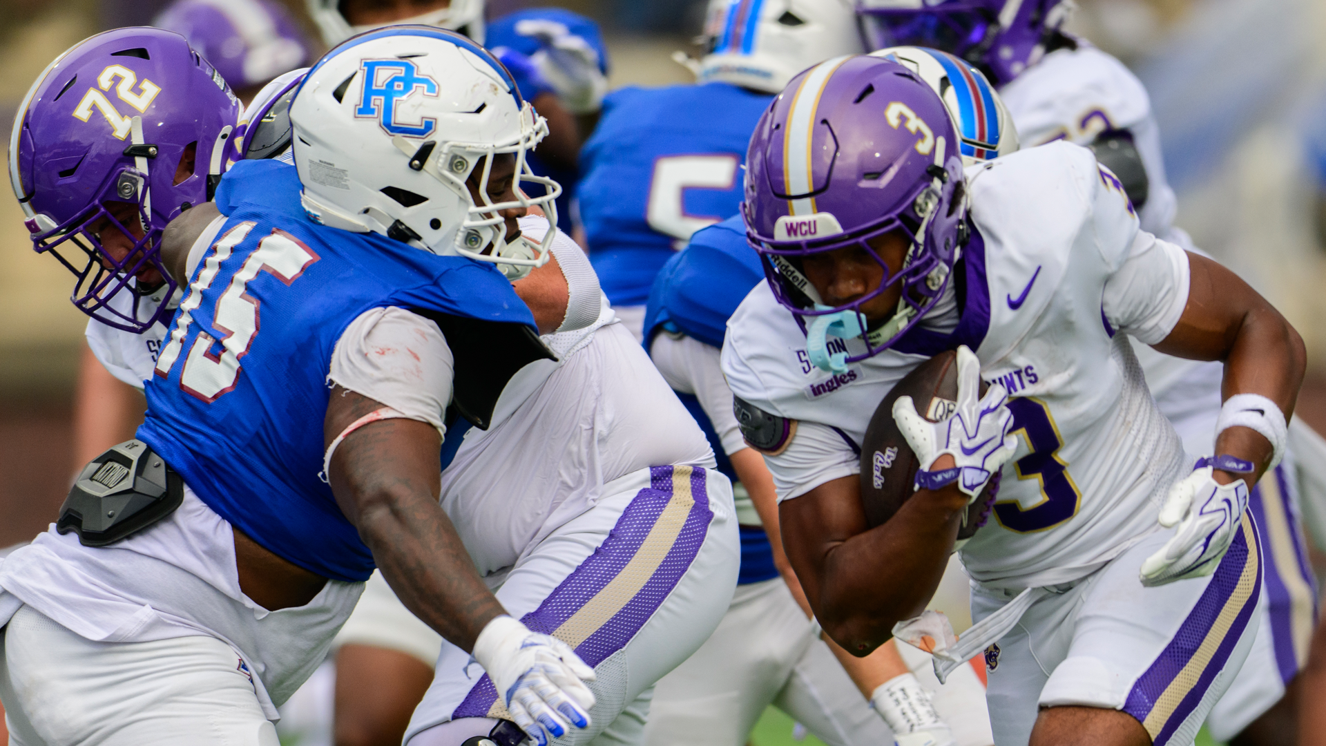 Josh Perry - Touchdown vs. Presbyterian - FRONT