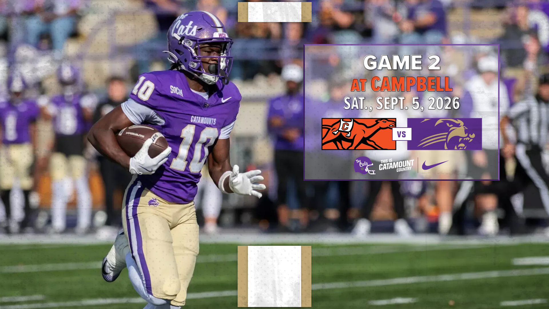 WCU at Campbell - PREVIEW - FRONT