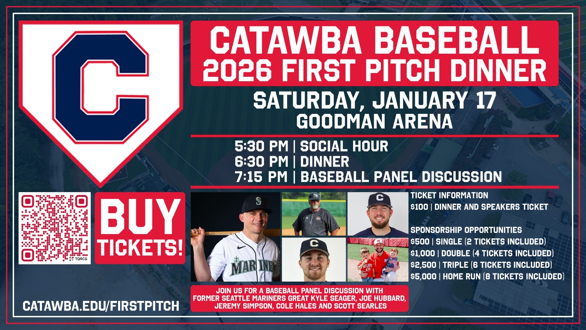2026 Catawba Baseball First Pitch Graphic - FINAL